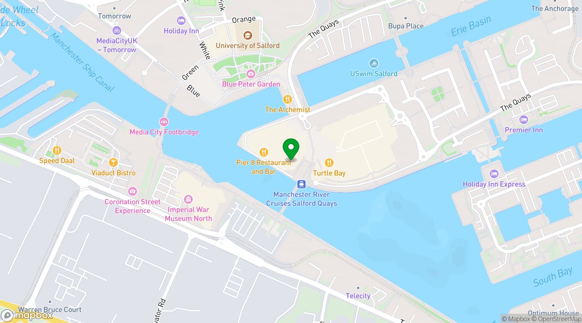 Map showing Lowry
