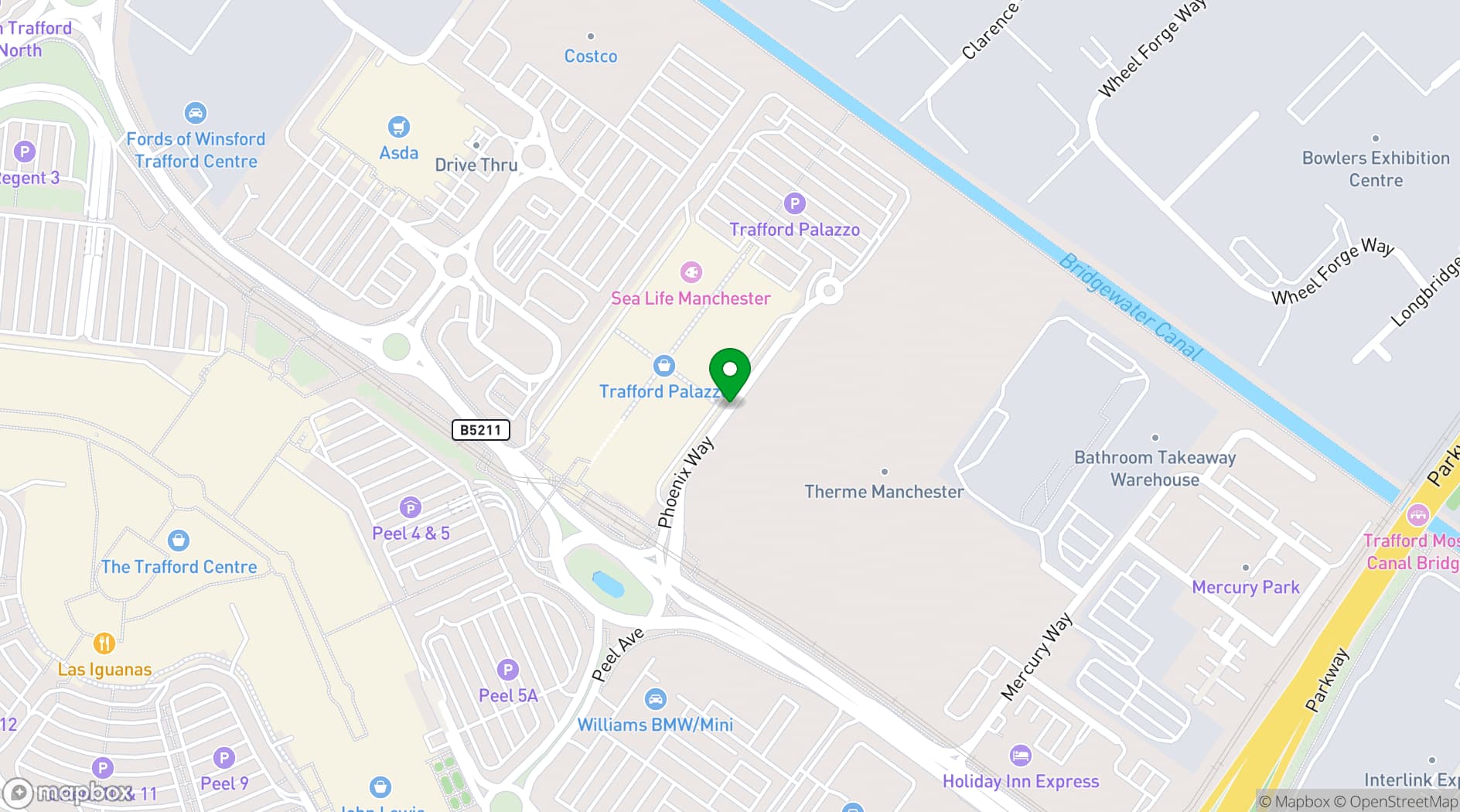 Map showing EventCity Limited