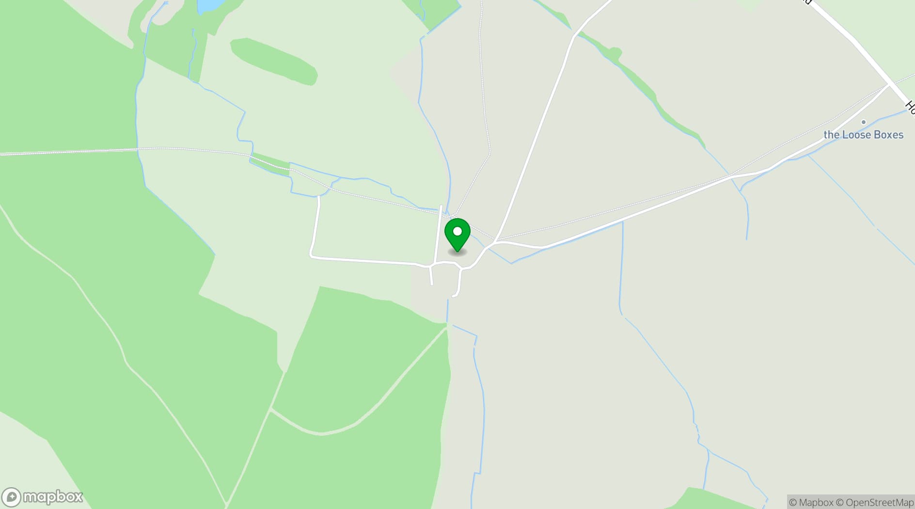 Map showing 42 Acres