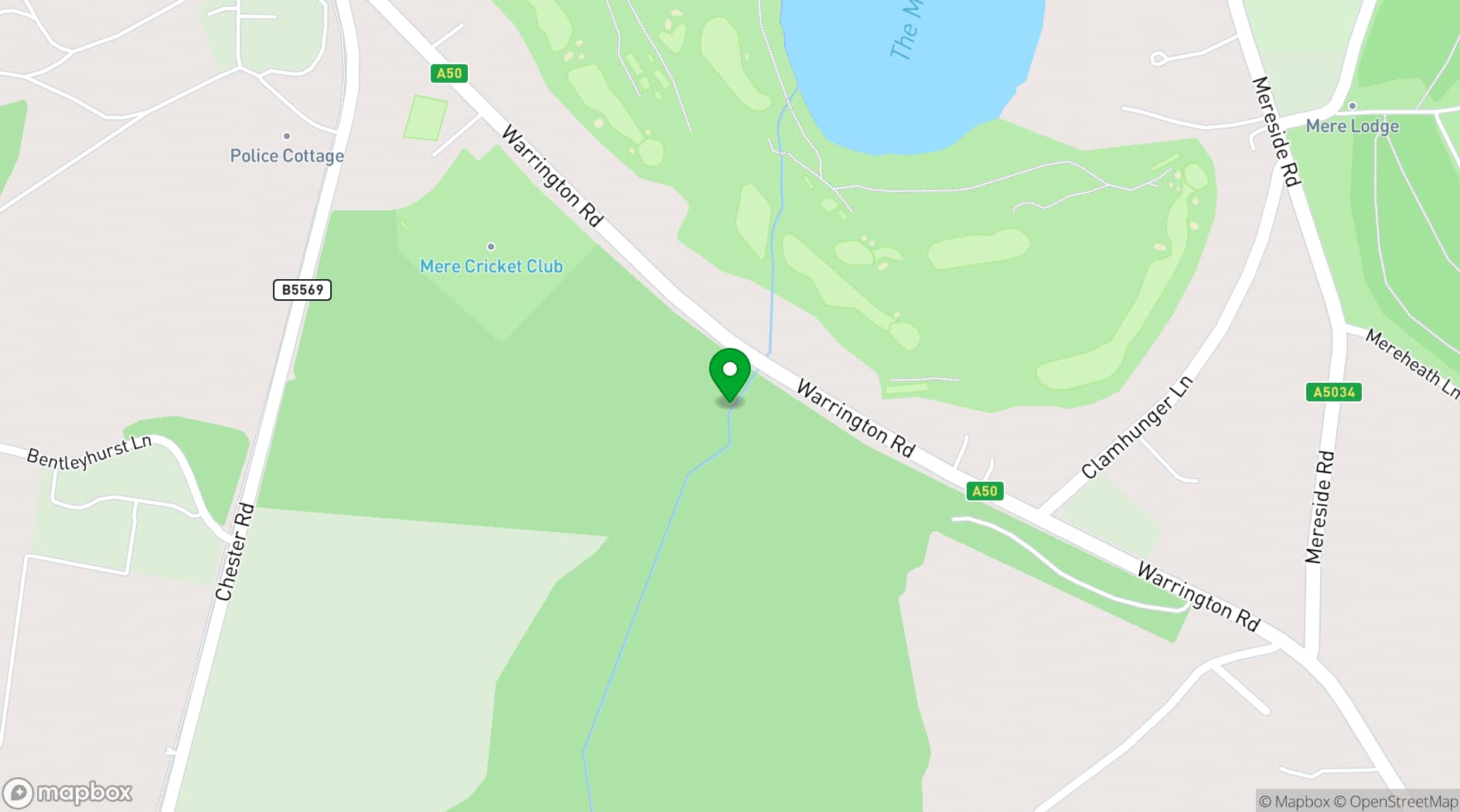 Map showing The Kilton Inn