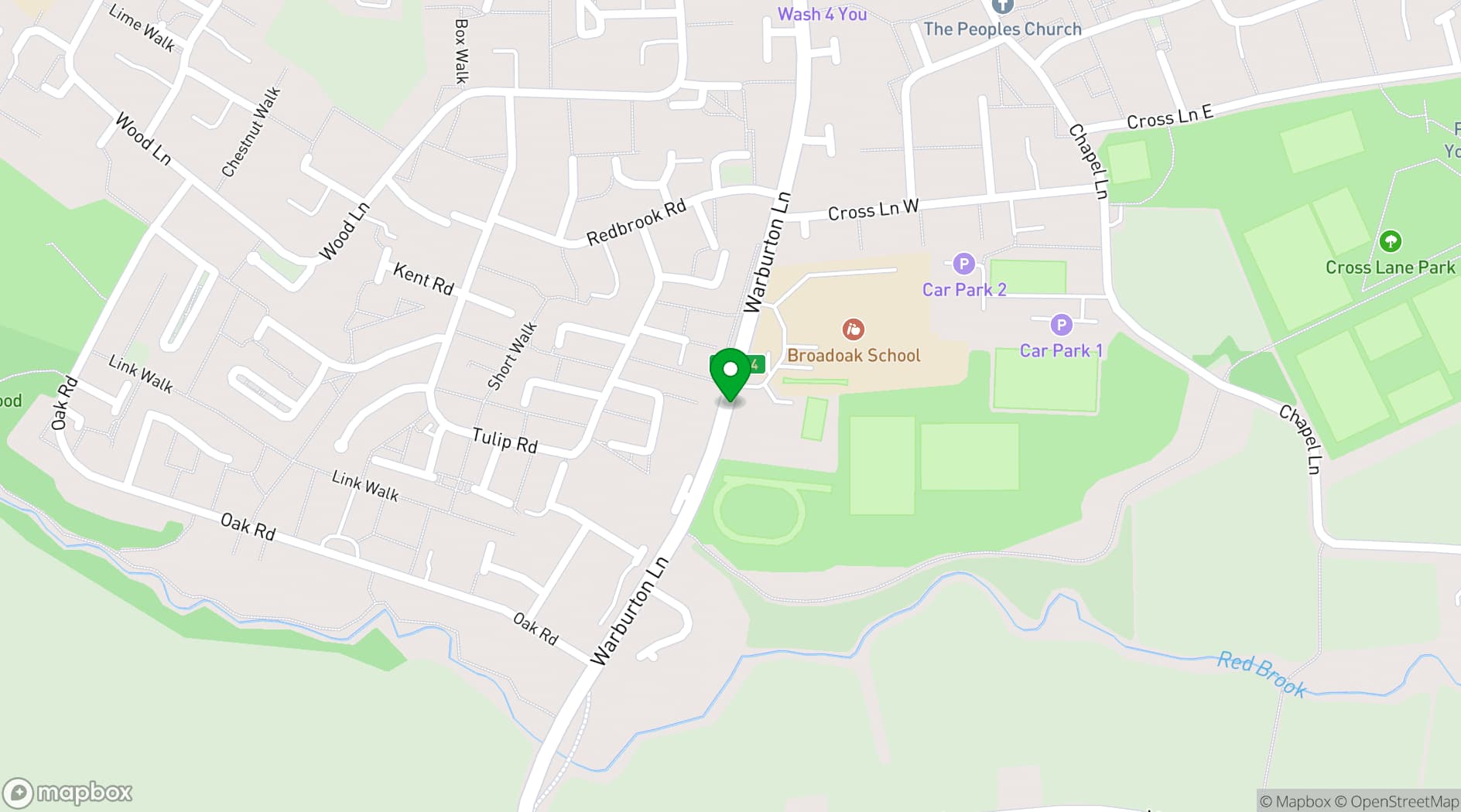 Map showing The Fuse