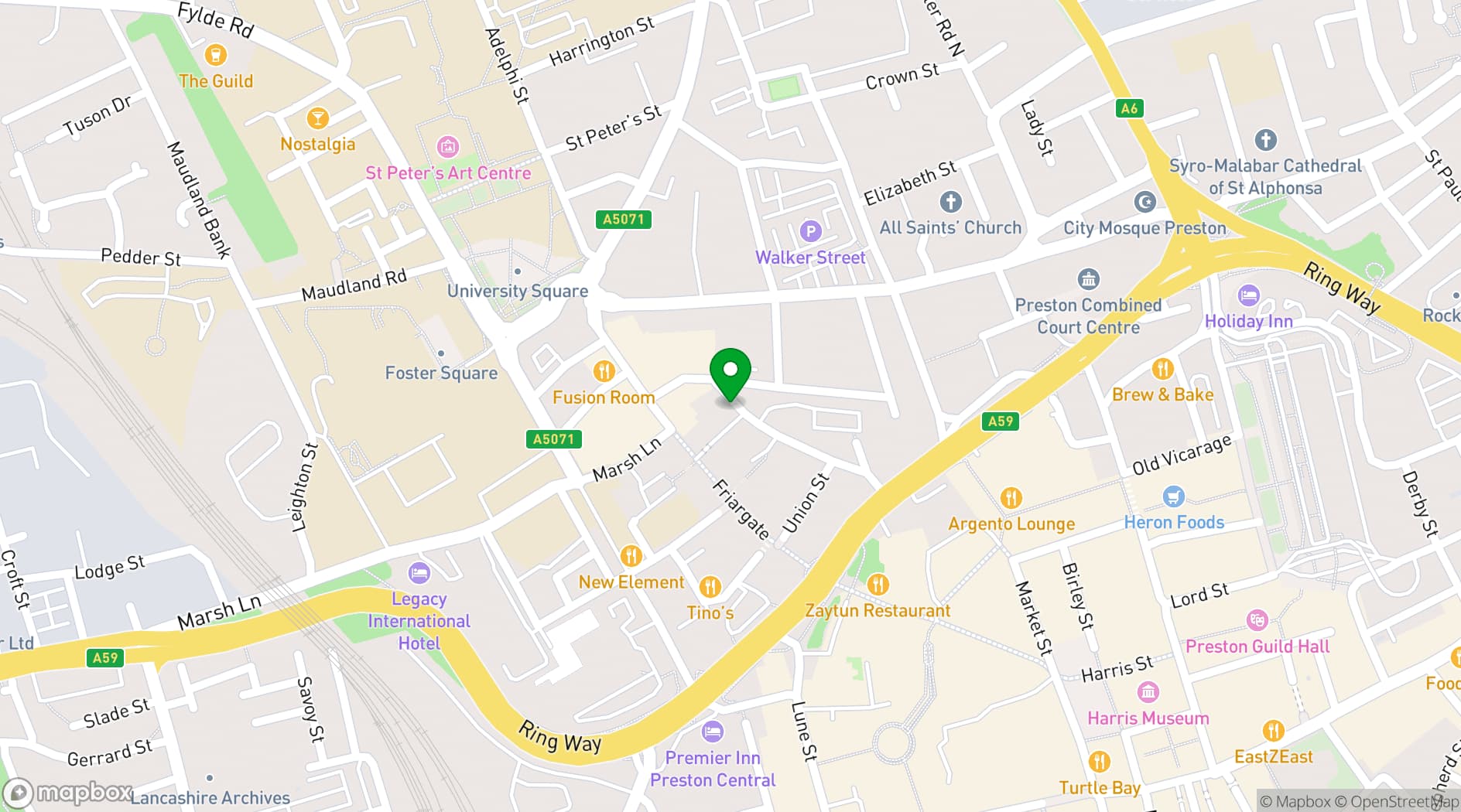 Map showing Nytclas