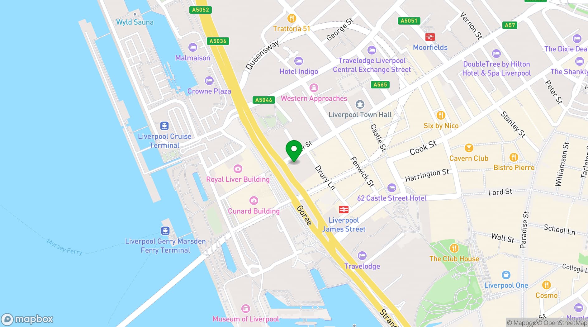 Map showing Oh Me Oh My