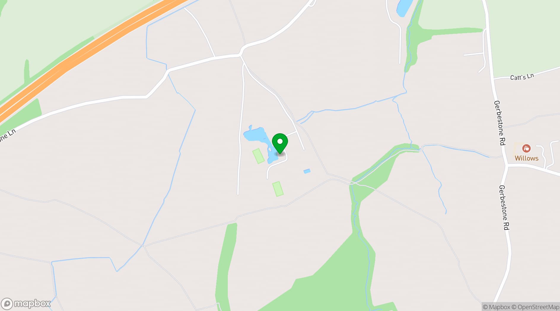 Map showing The Manor Somerset Estate