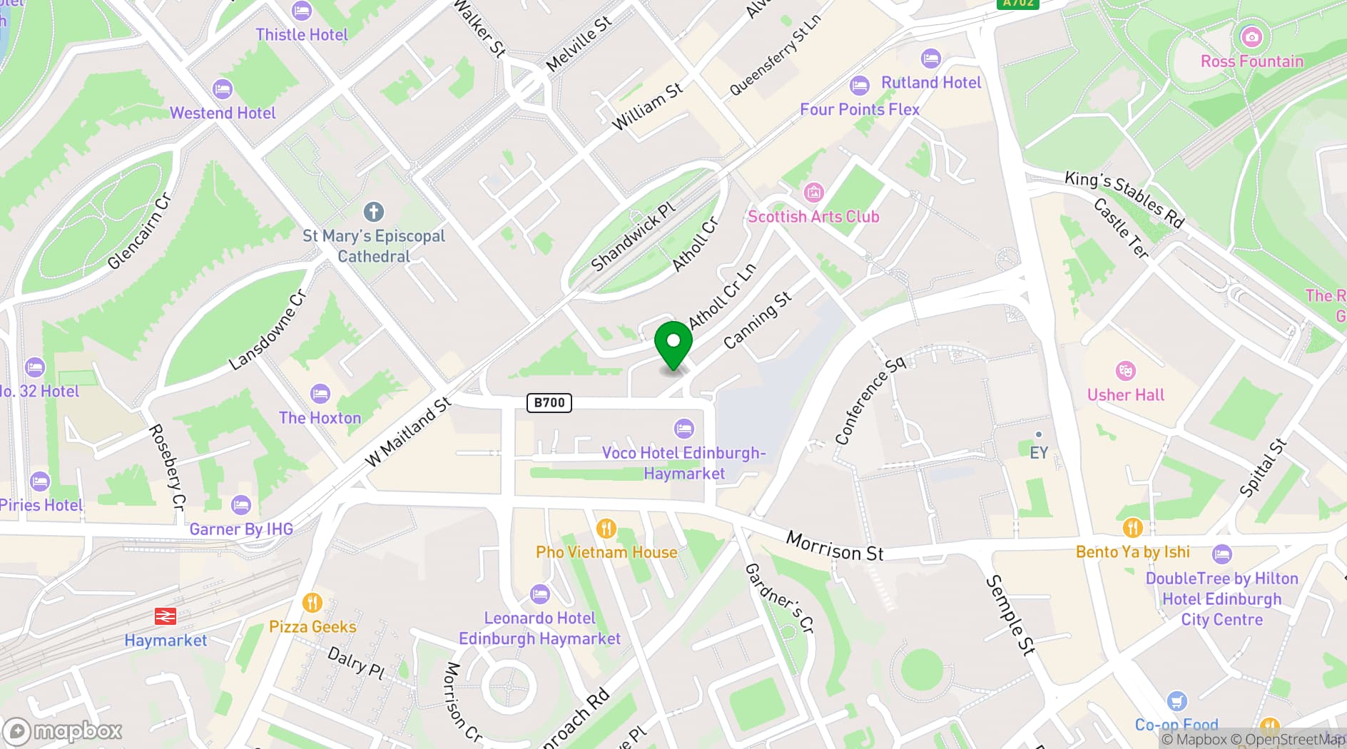Map showing Capital Business Centre