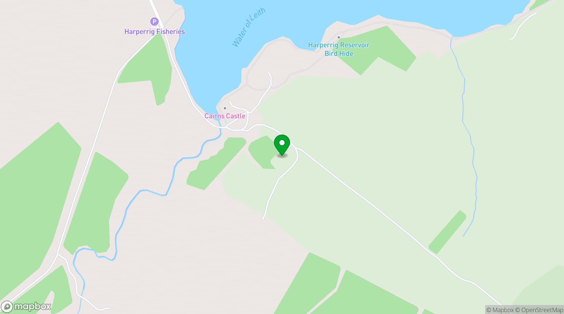 Map showing Cairns Farm Estate