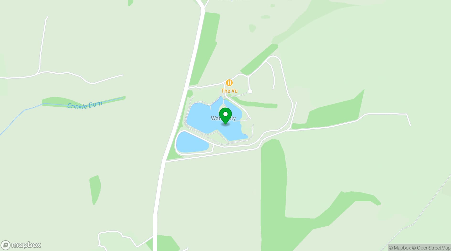 Map showing The Vu