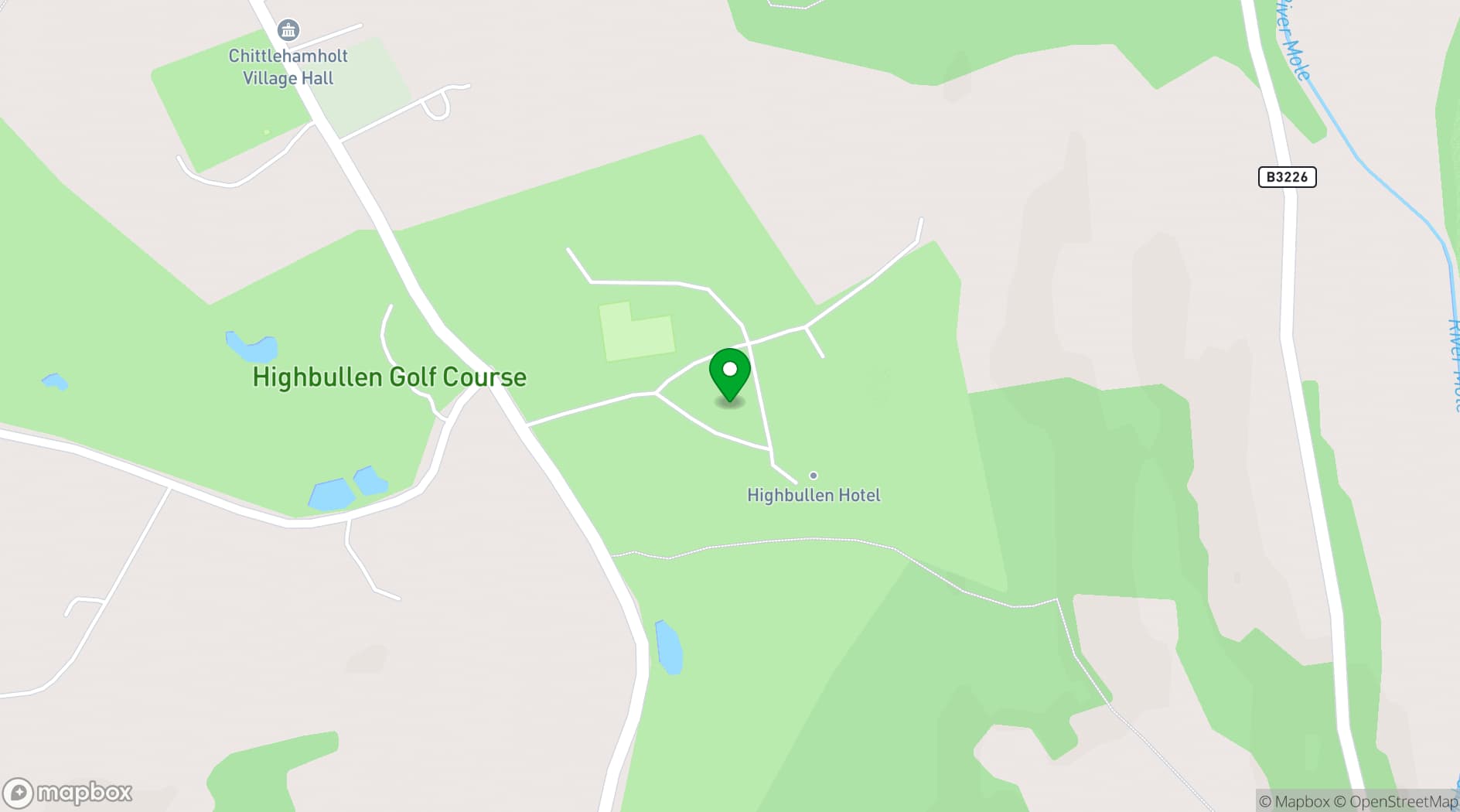 Map showing The Mole Resort