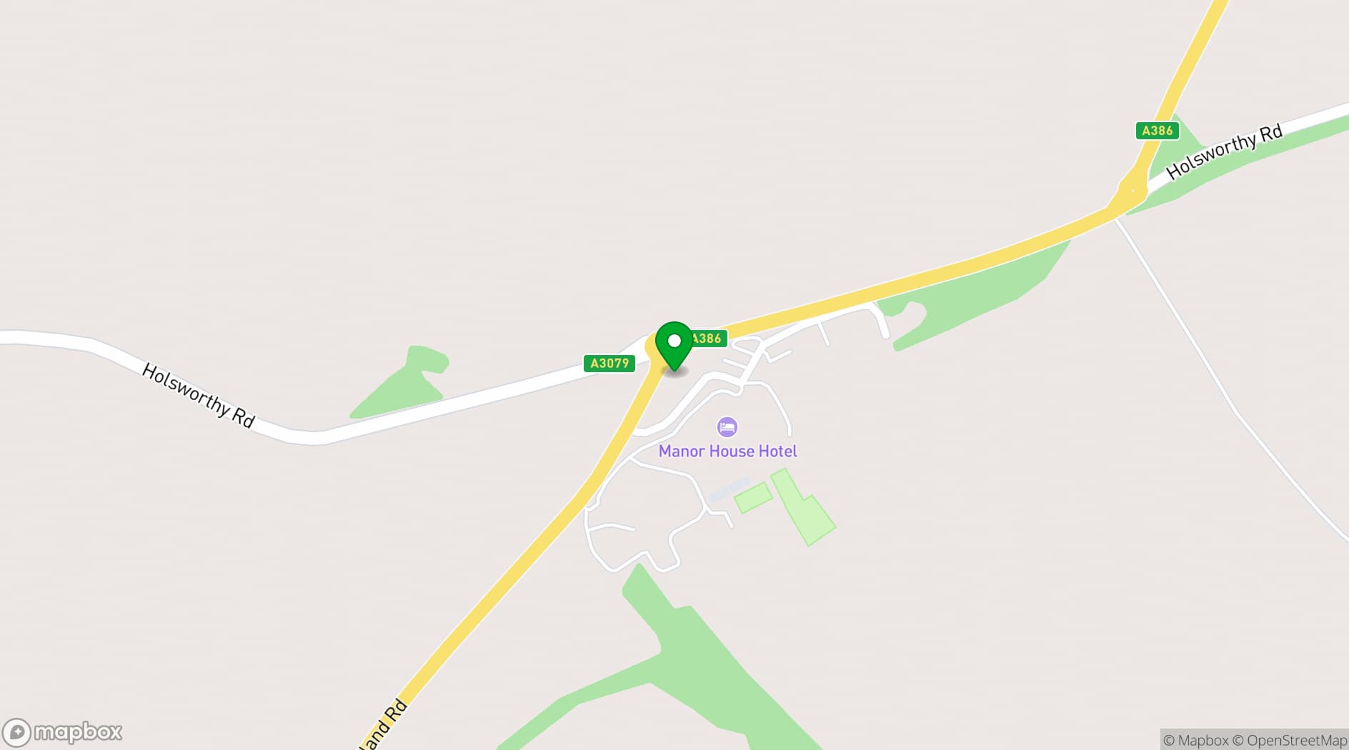 Map showing Manor&Ashbury Resorts
