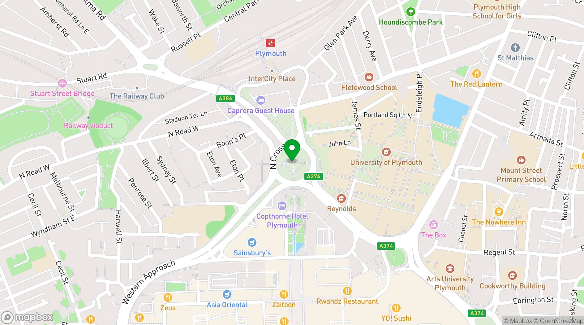 Map showing PRESS - RELEASE