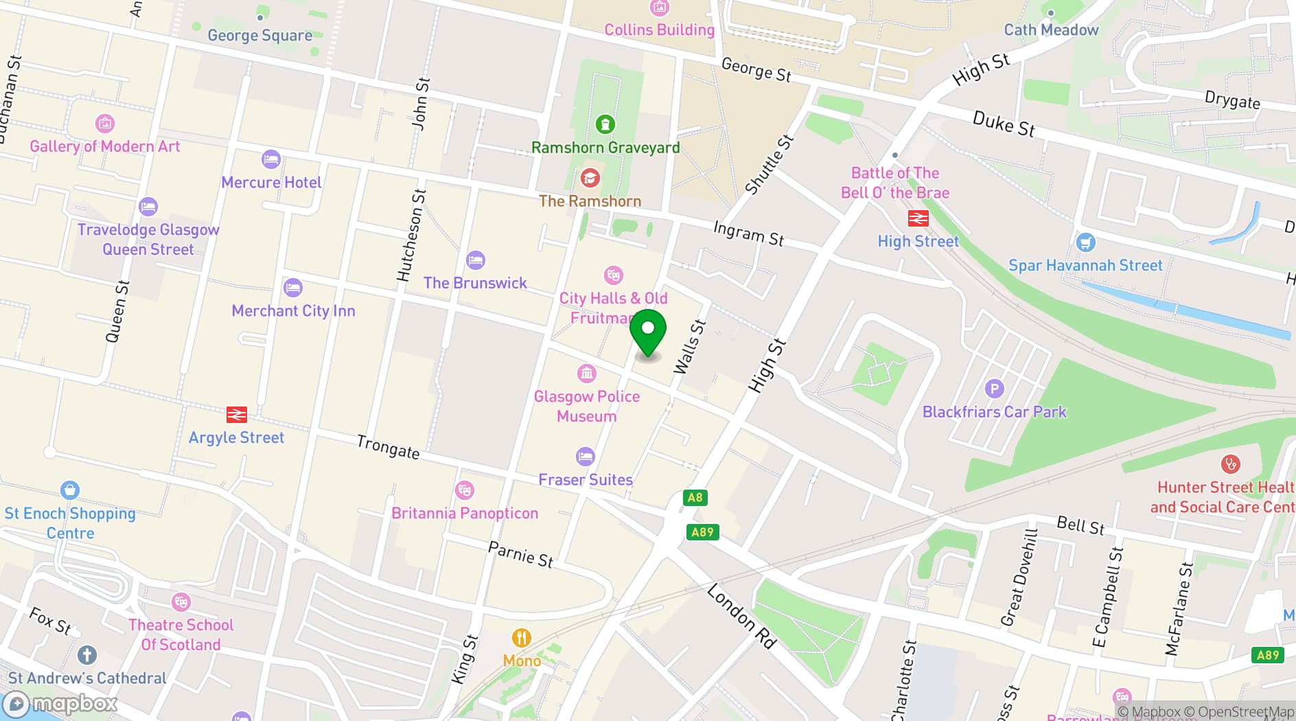 Map showing Arta