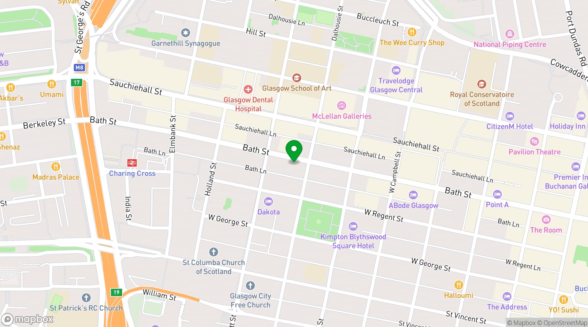Map showing Slouch