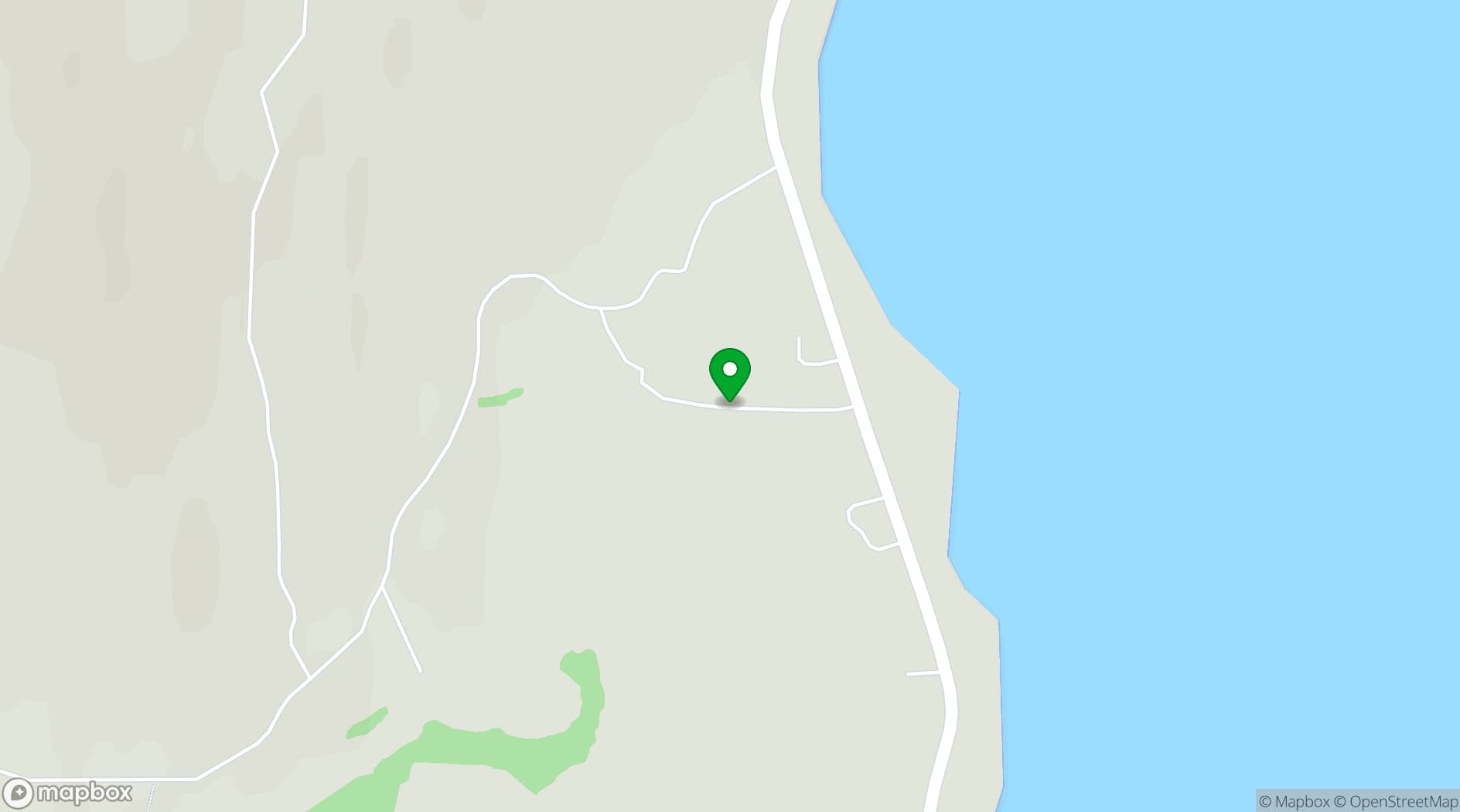 Map showing Carrick Castle Estate