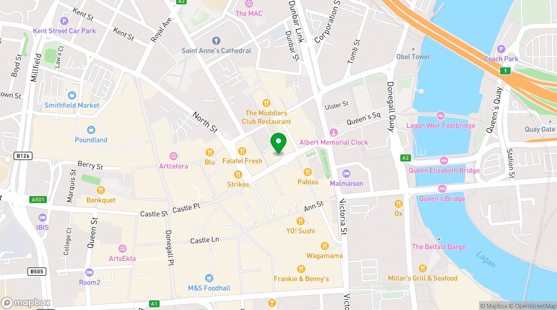 Map showing Clockwise Offices