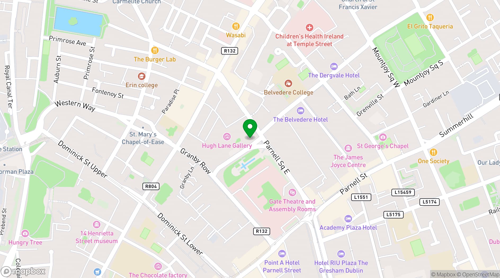 Map showing Chapter One