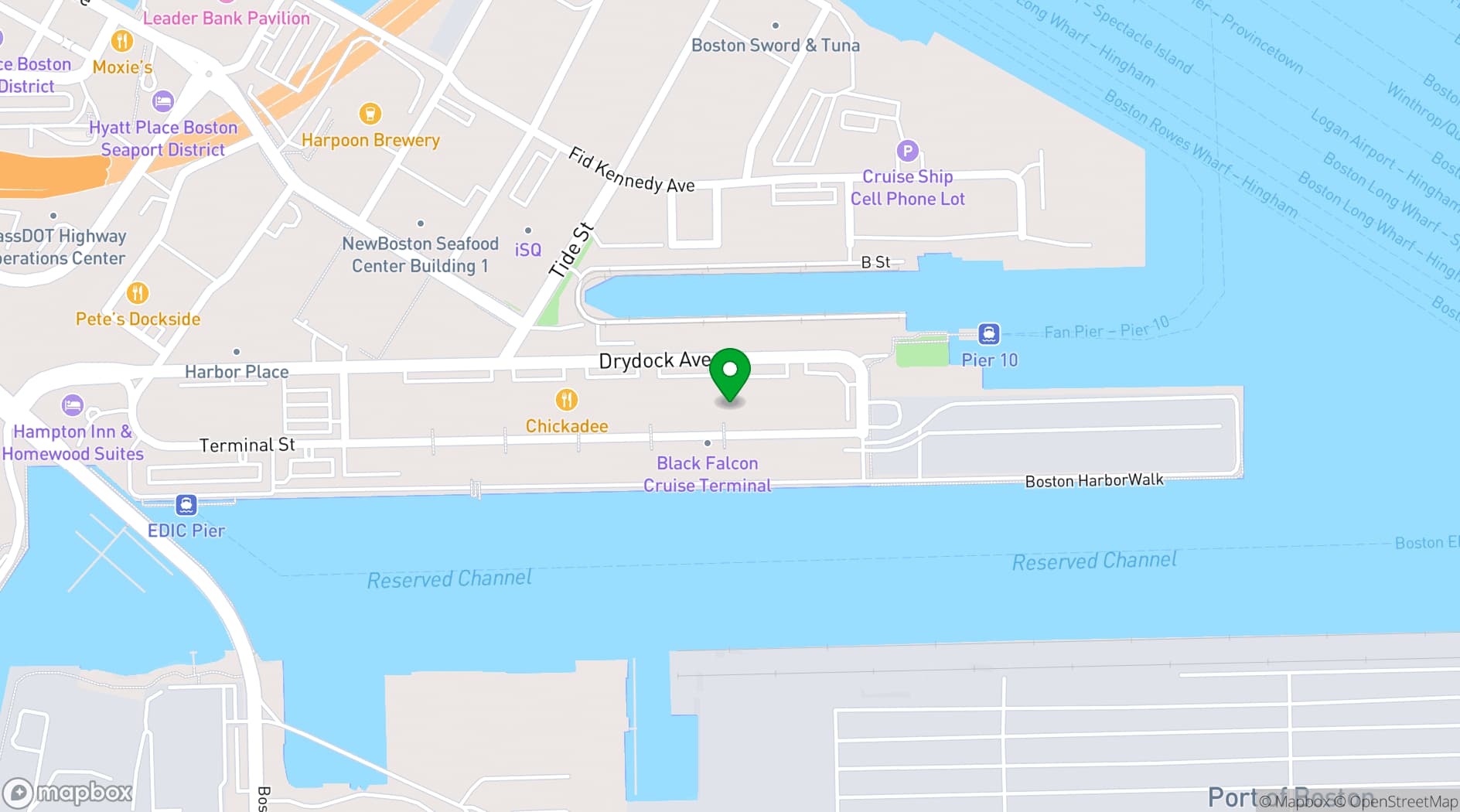 Map showing EverybodyFights