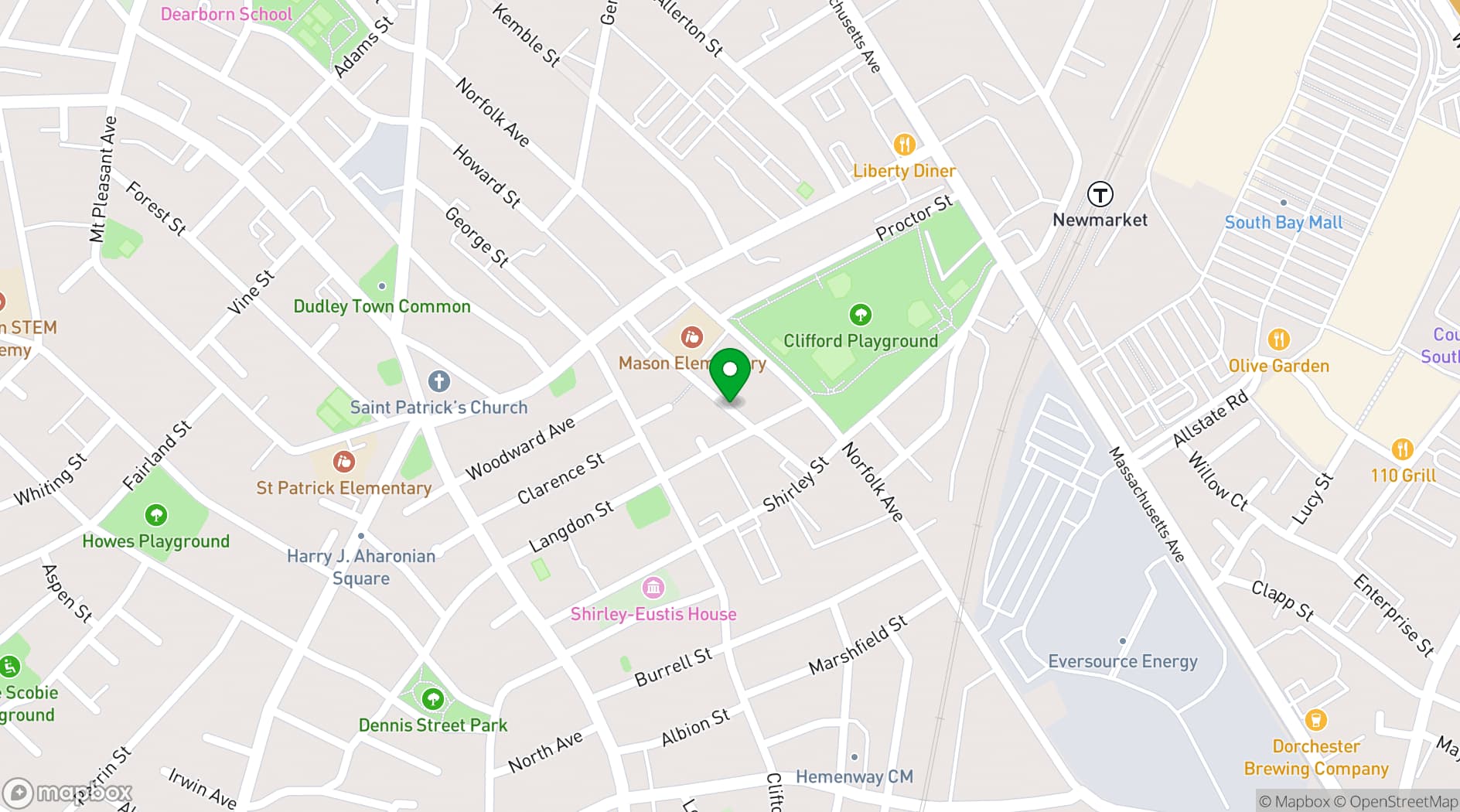 Map showing Bully Boy Distillers