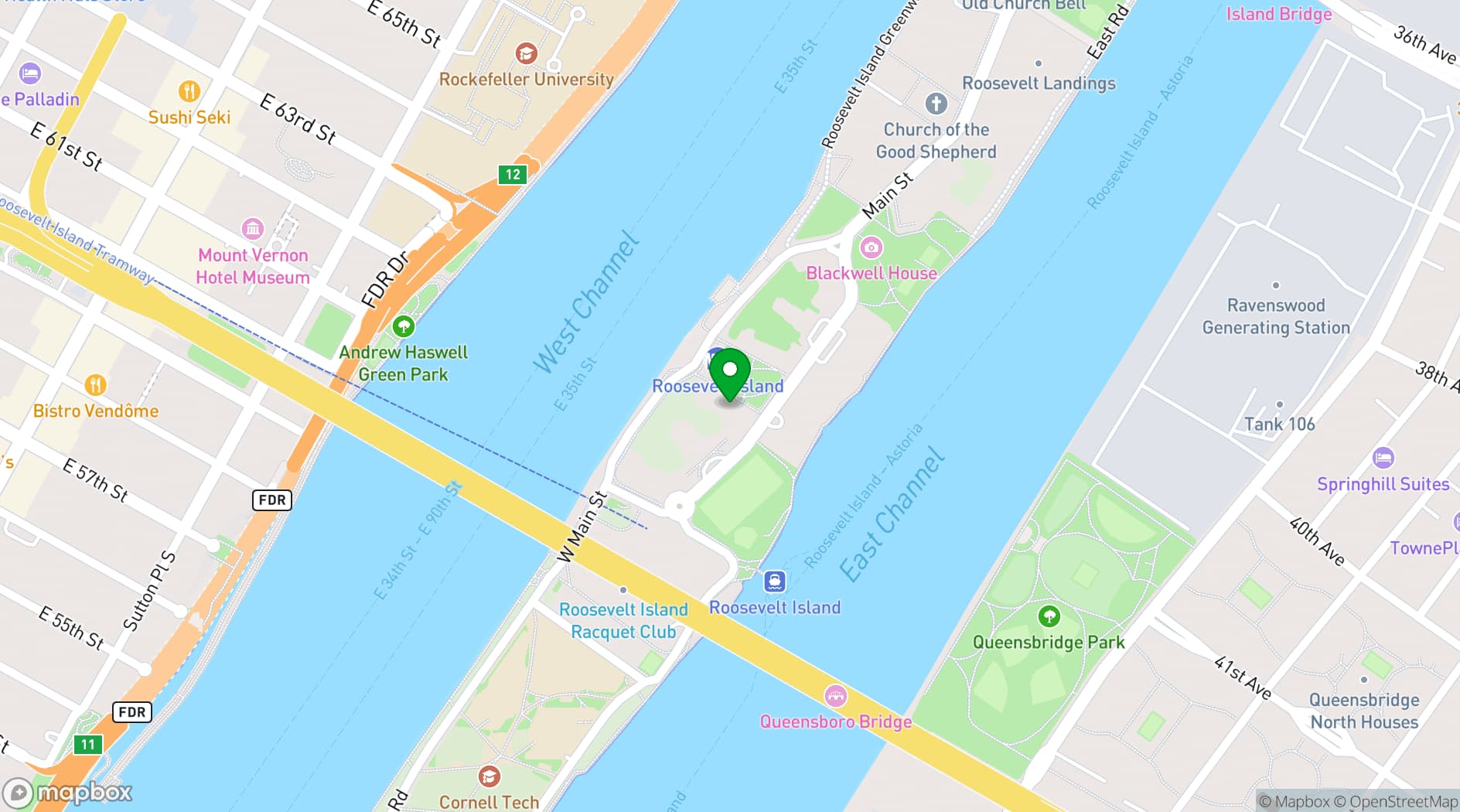 Map showing Granny Annies Bar & Kitchen