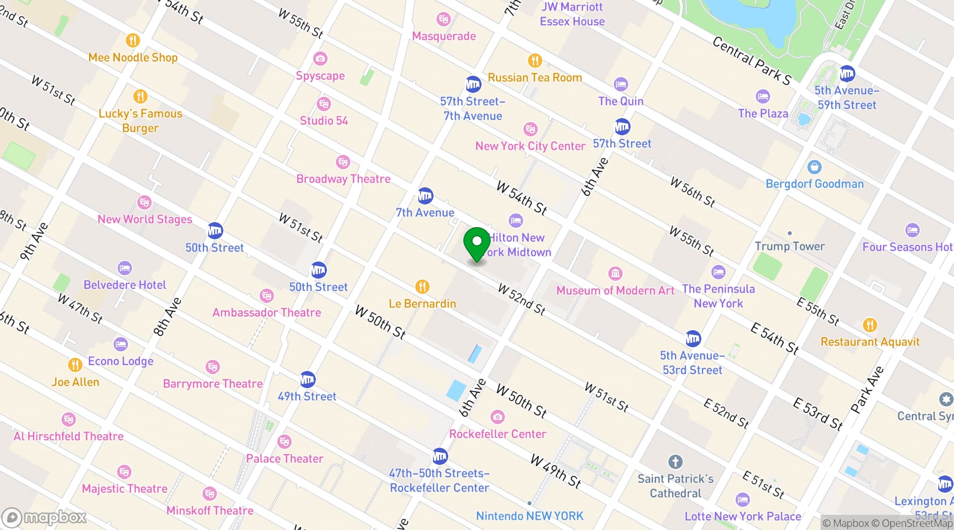 Map showing  Ocean Prime
