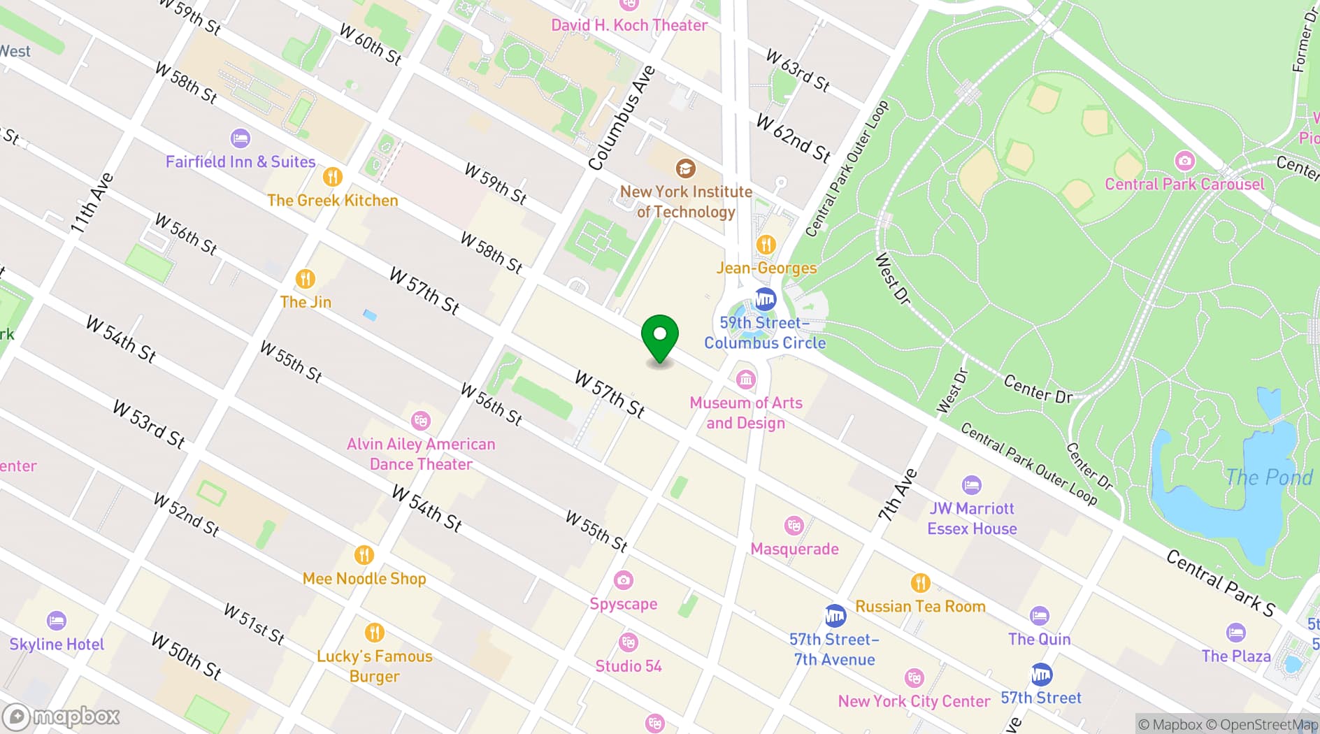 Map showing All & Sundry