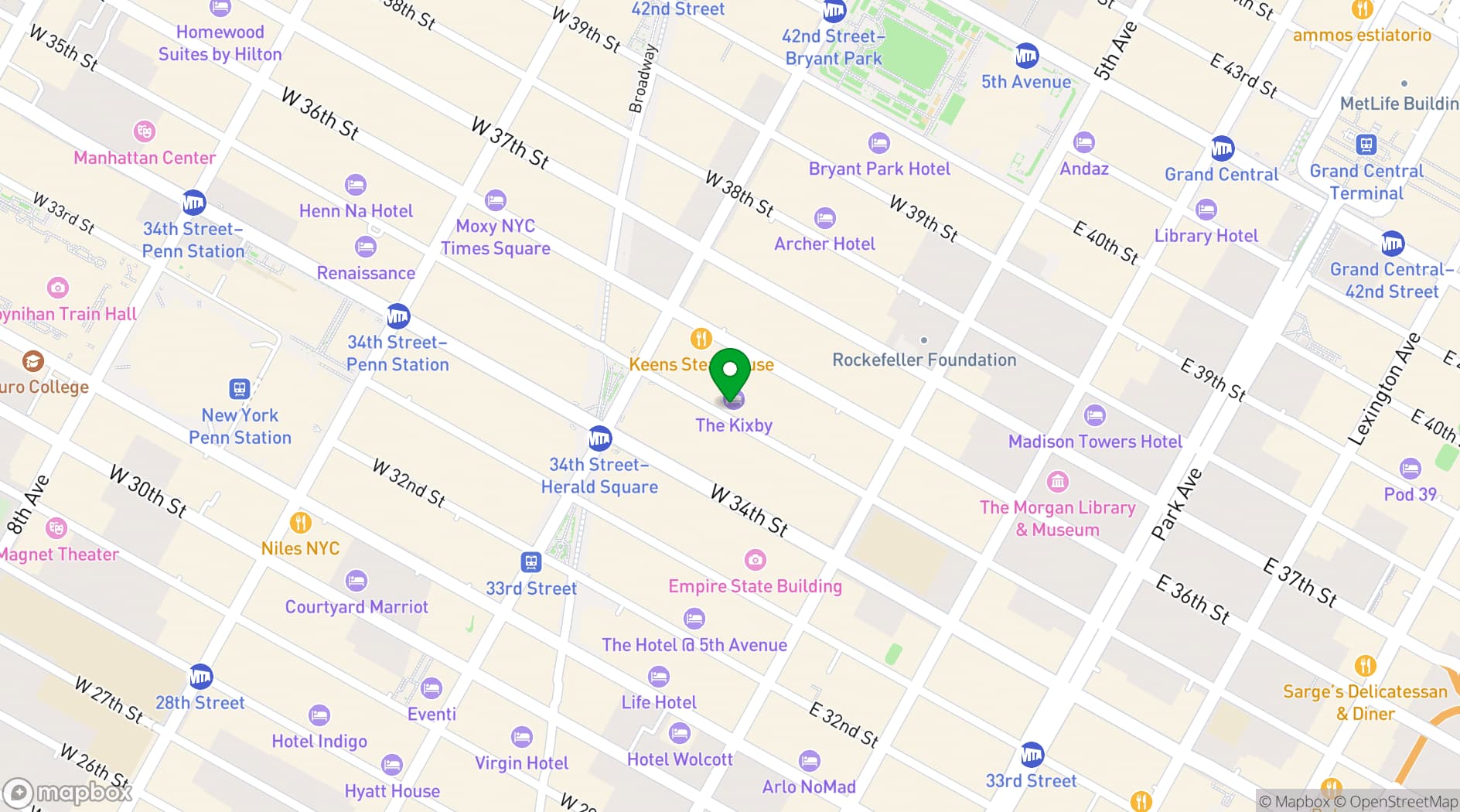 Map showing The Lookup
