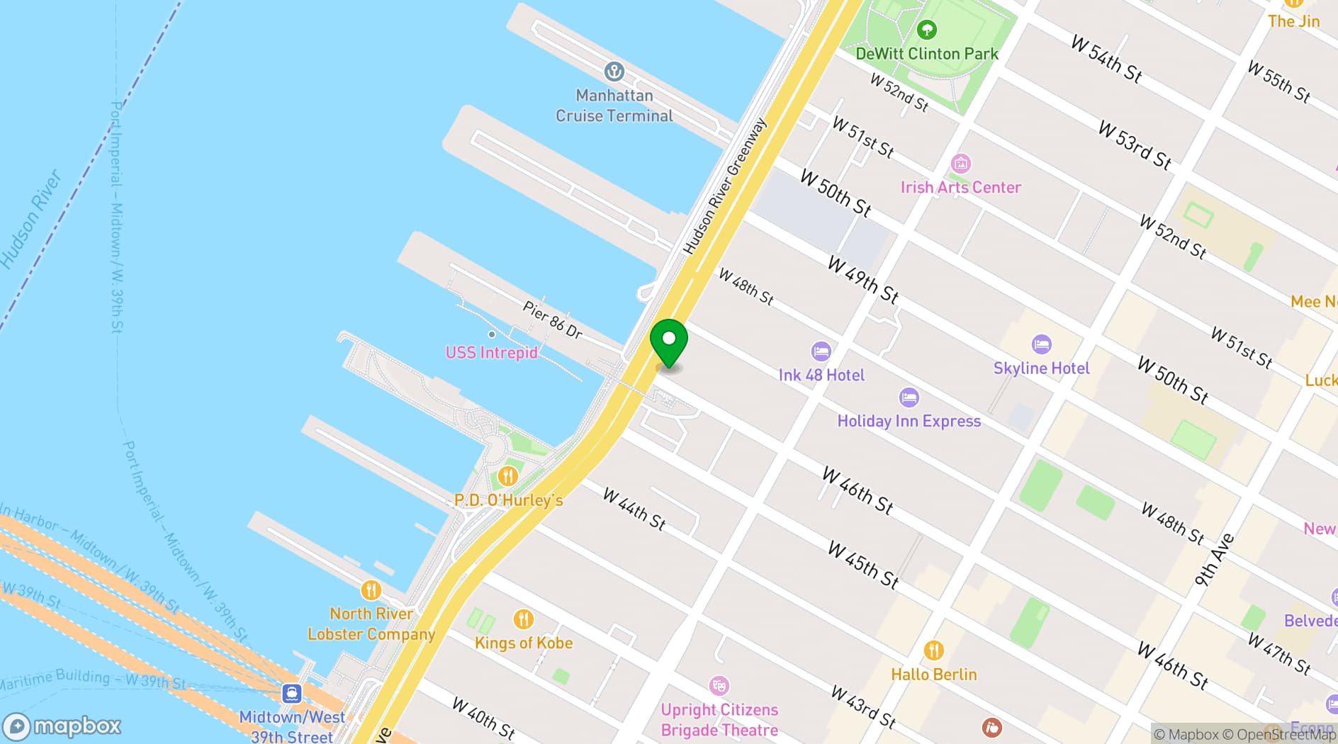 Map showing Clifton Mercantile