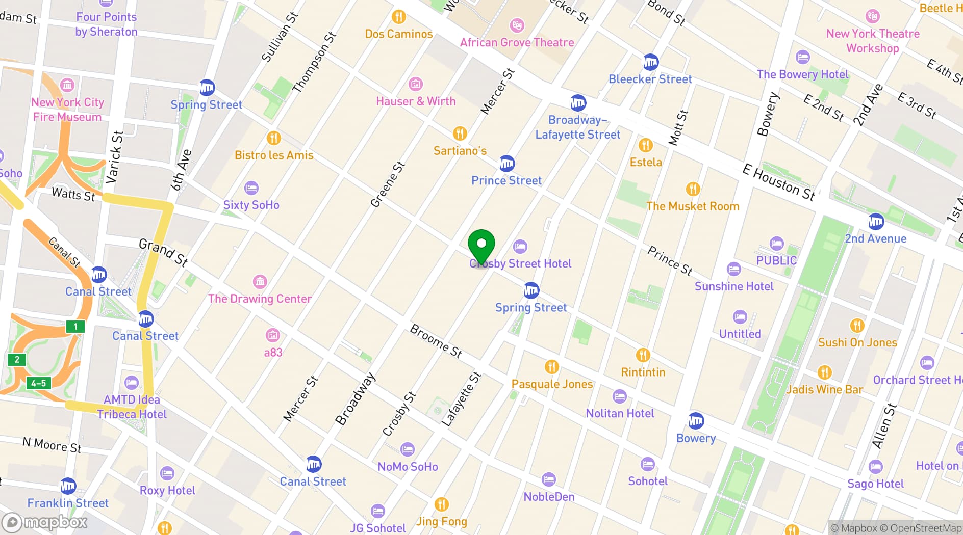 Map showing Balthazar