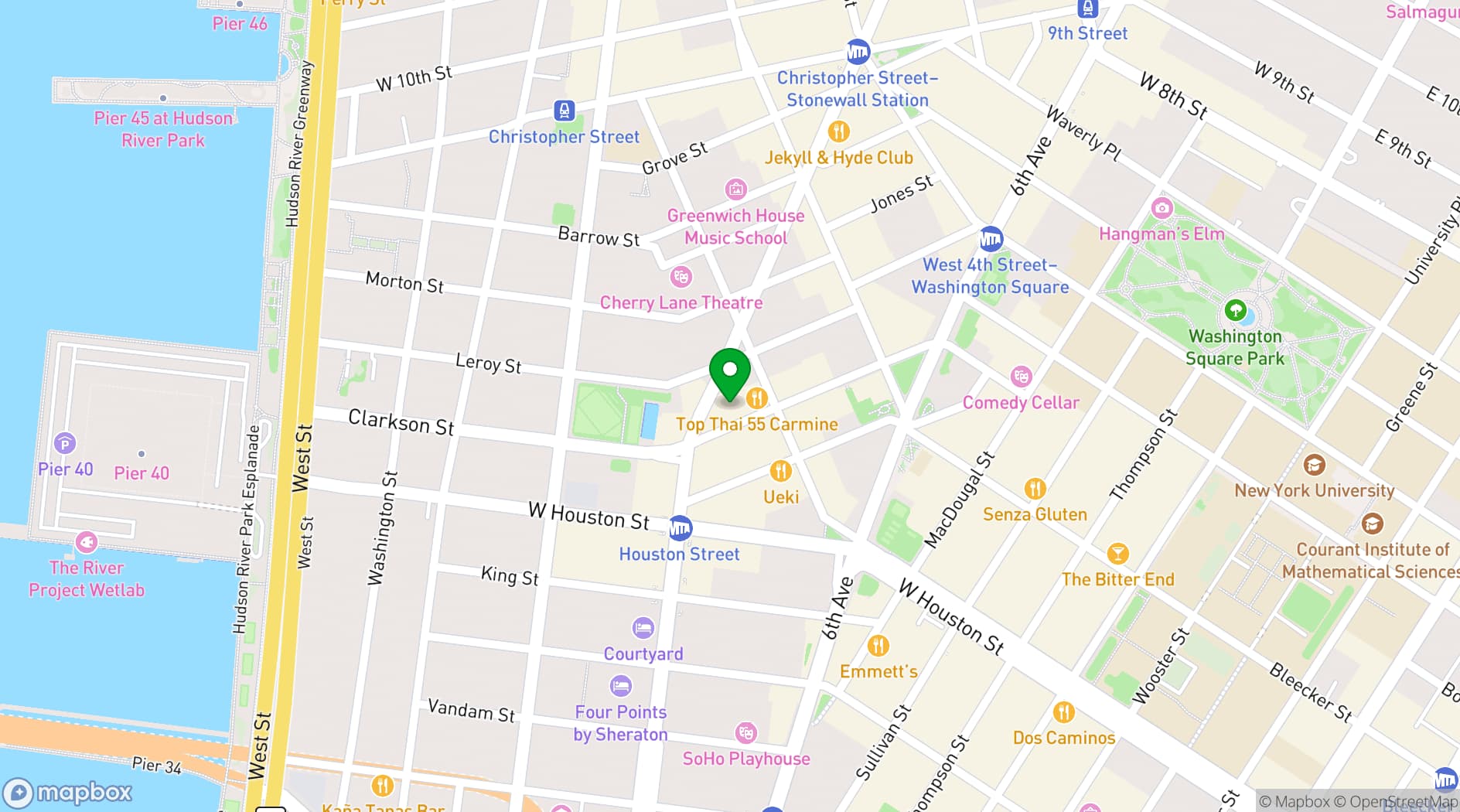Map showing Jajaja Plantas Mexicana