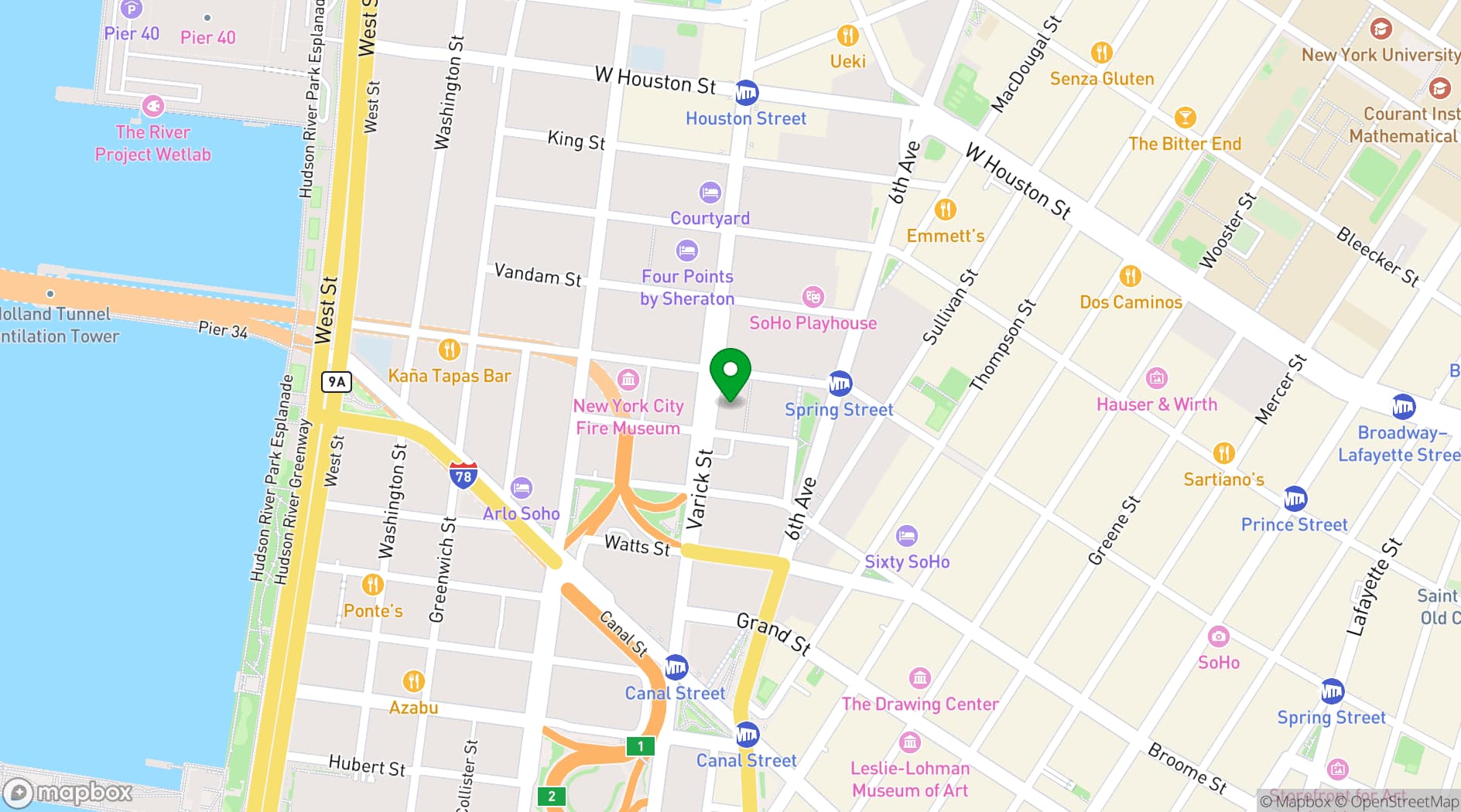 Map showing Mr. Jones