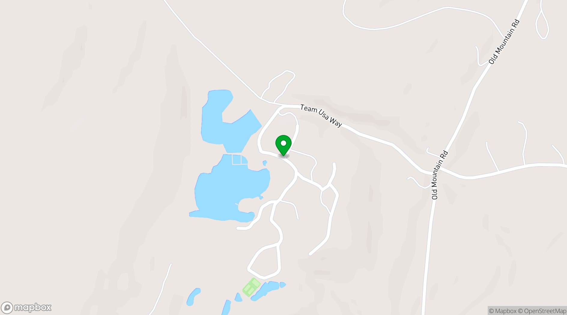 Map showing Cedar Lakes Estate