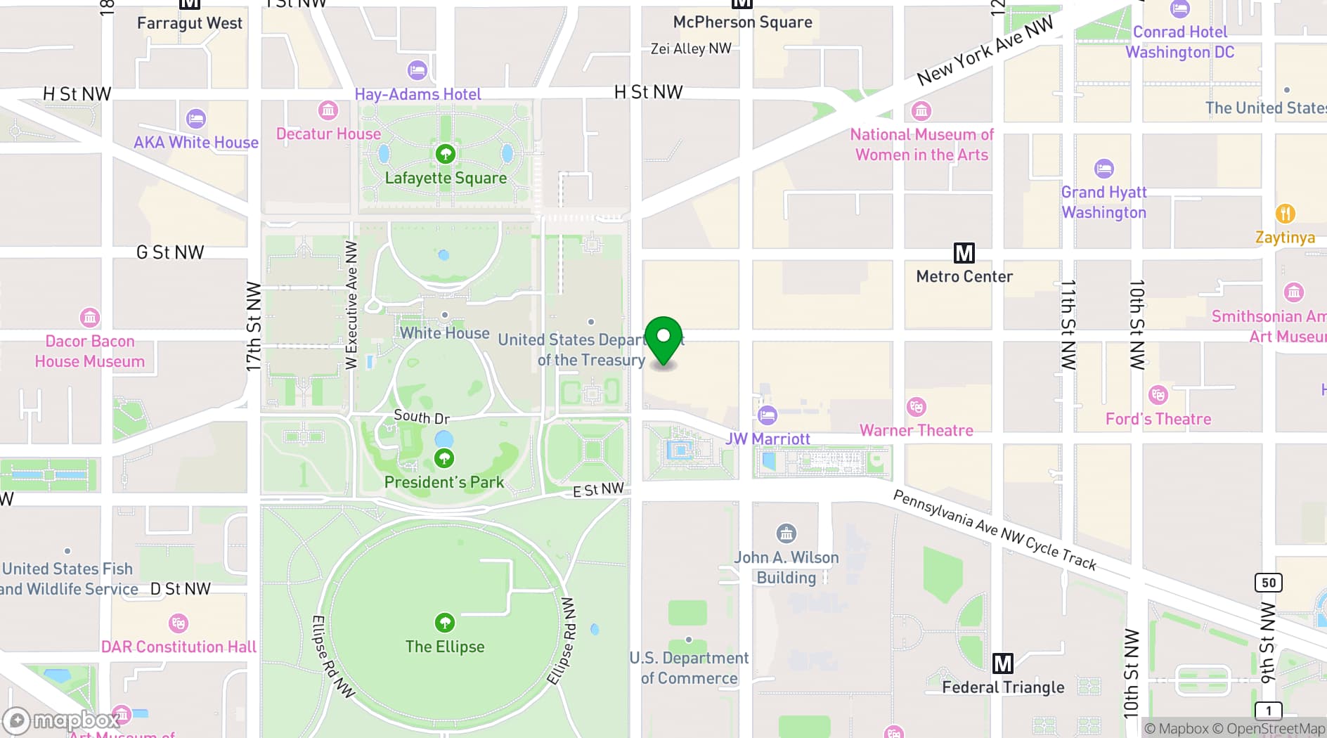 Map showing SPIN