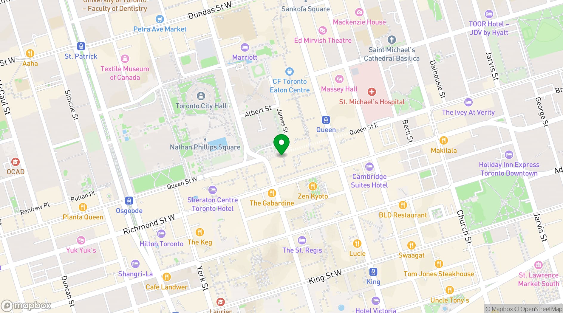 Map showing SixtyEight