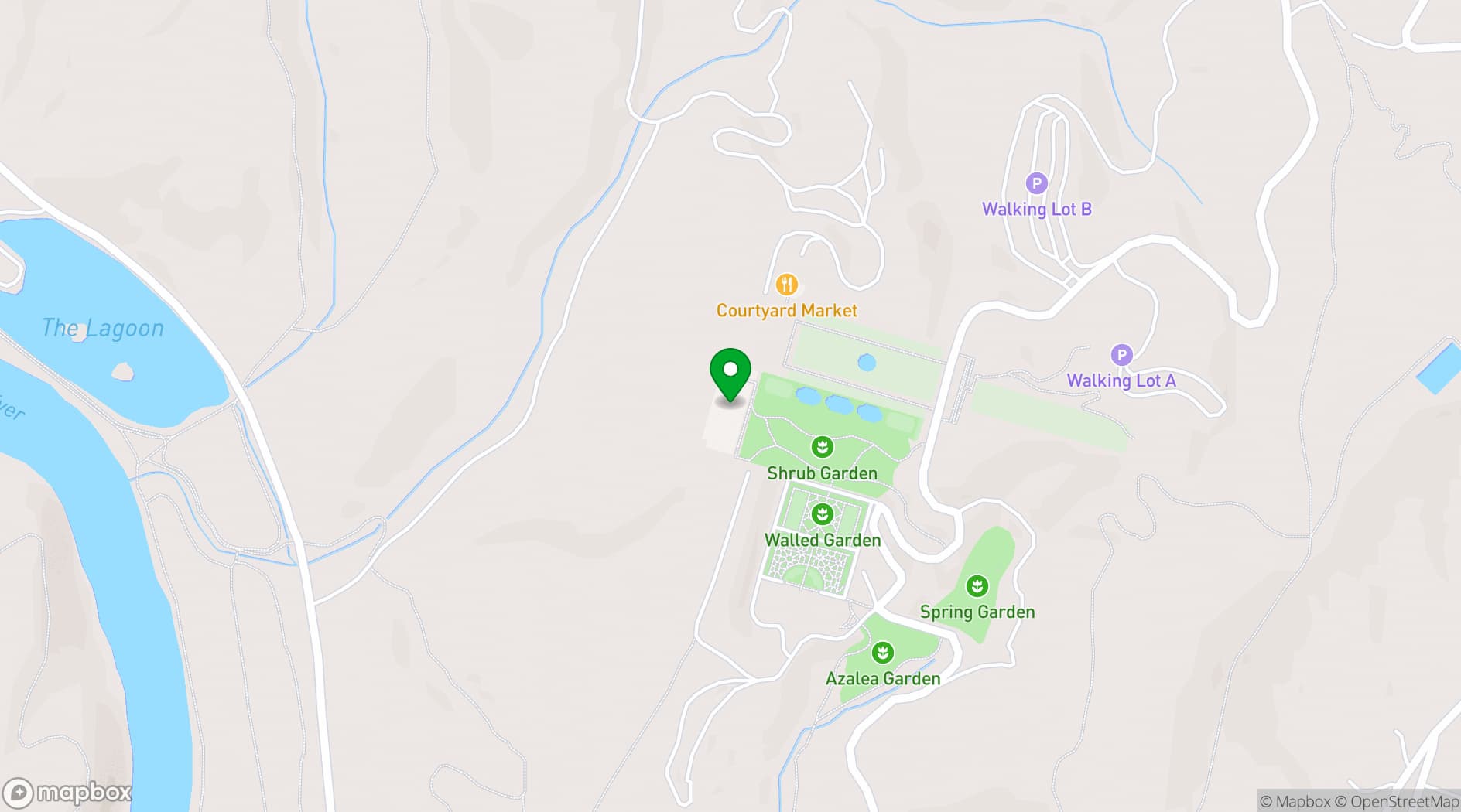 Map showing Biltmore