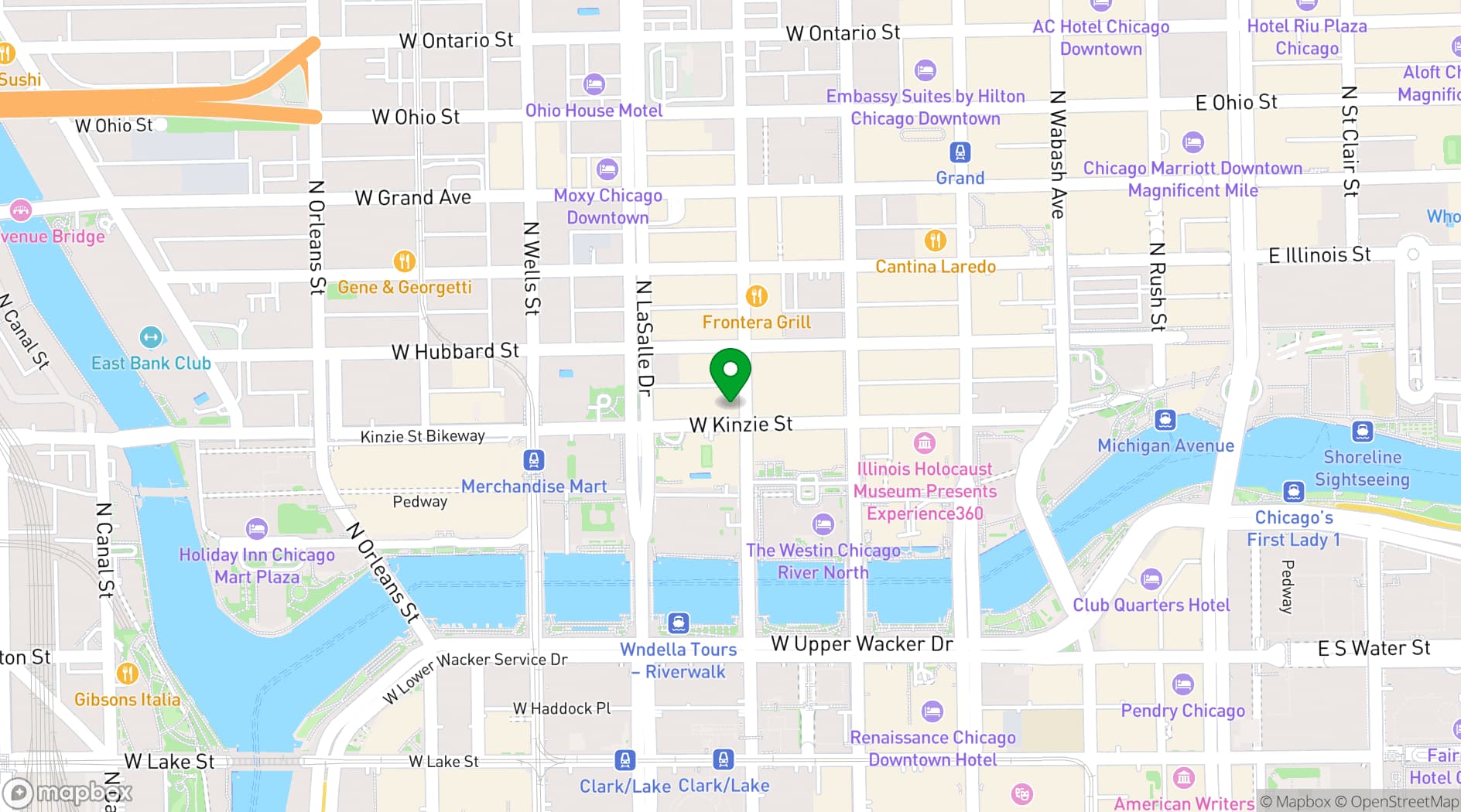 Map showing The Smith