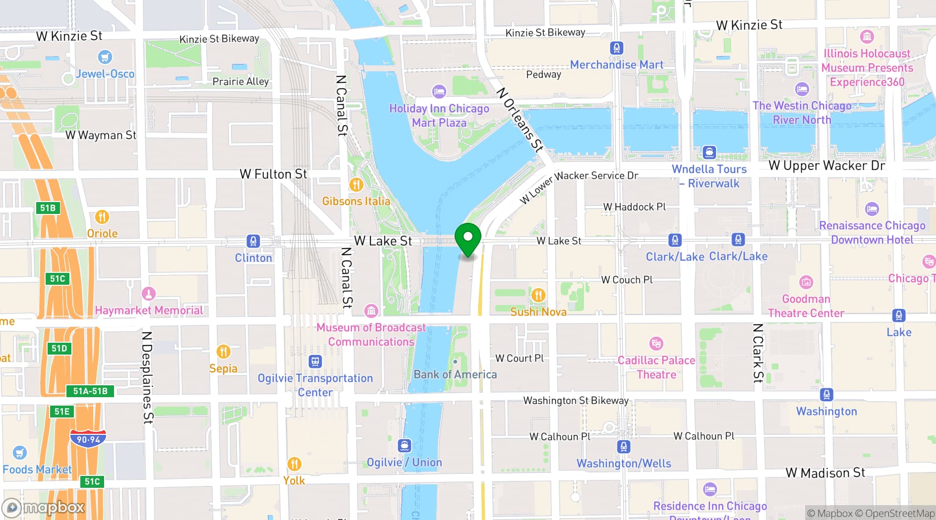 Map showing Beatnik On The River