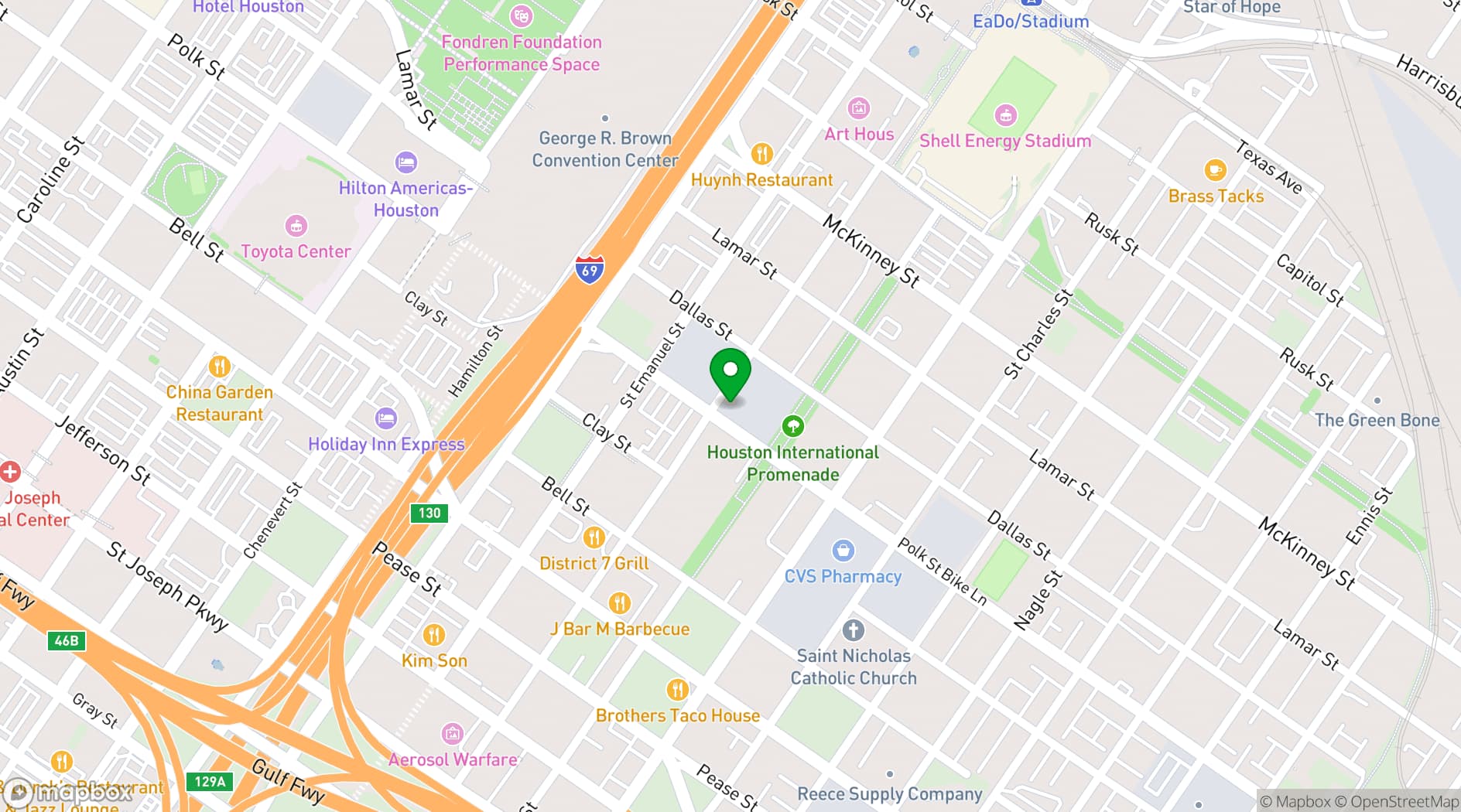 Map showing 8th Wonder Brewery