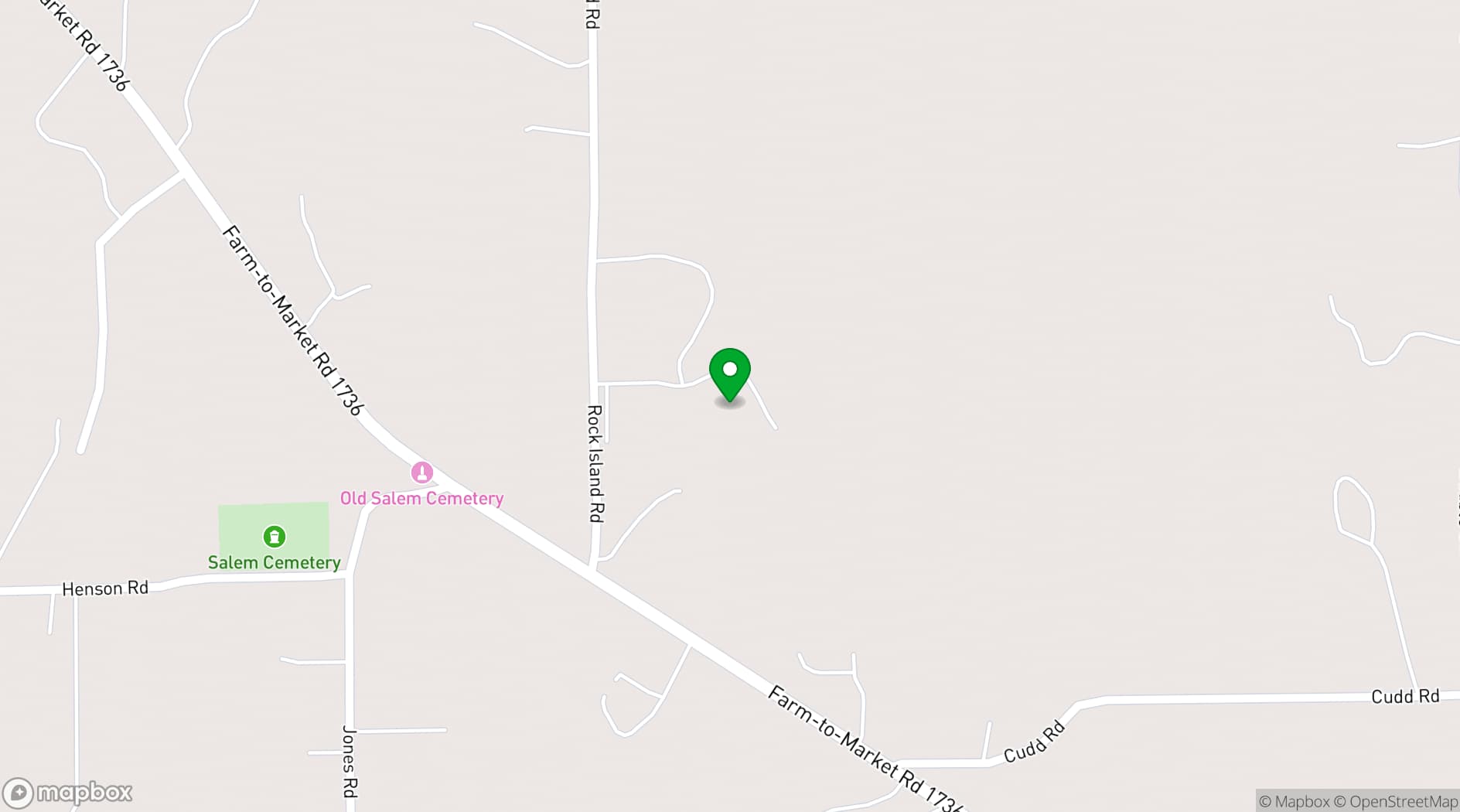 Map showing Blackwood Living
