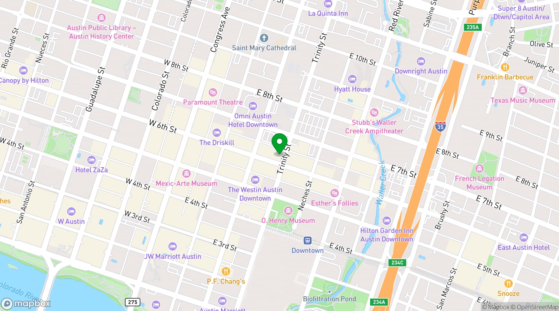 Map showing Iron Cactus