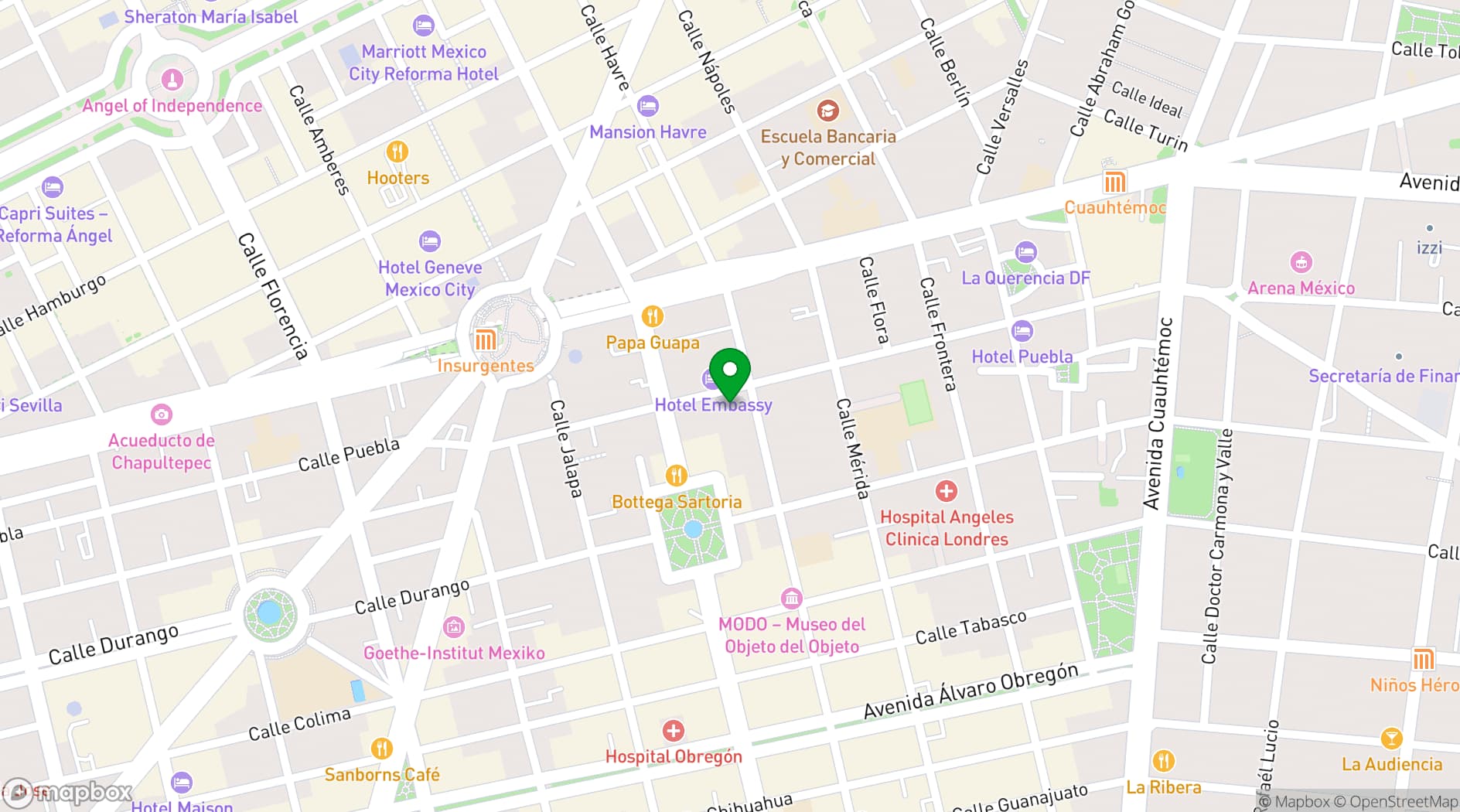 Map showing JO-HS