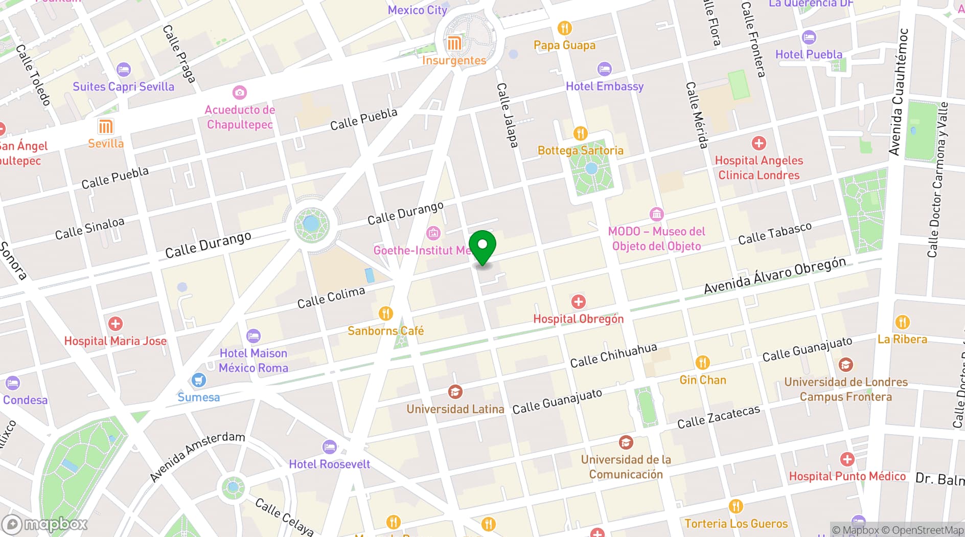 Map showing Nima Local House