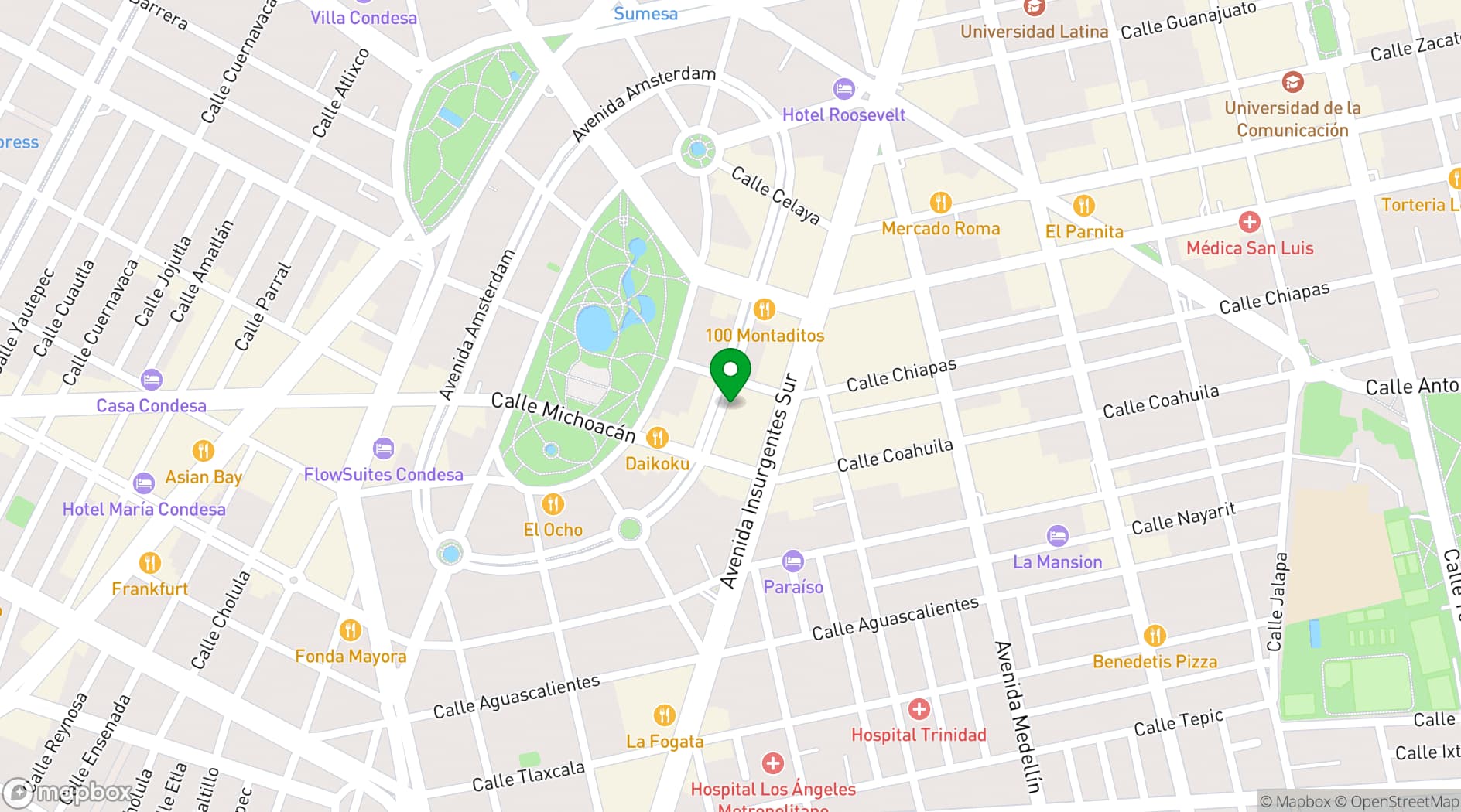 Map showing HAAB Project