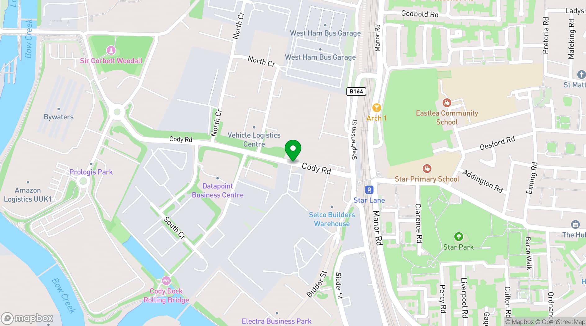 Map showing Masa Studios