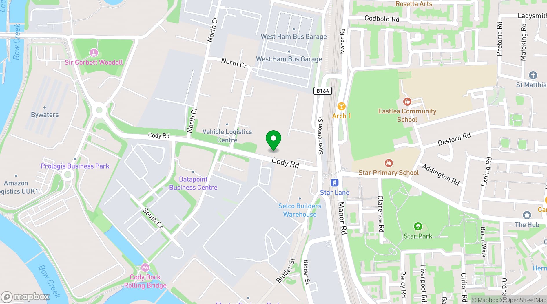 Map showing WWAGS STUDIO