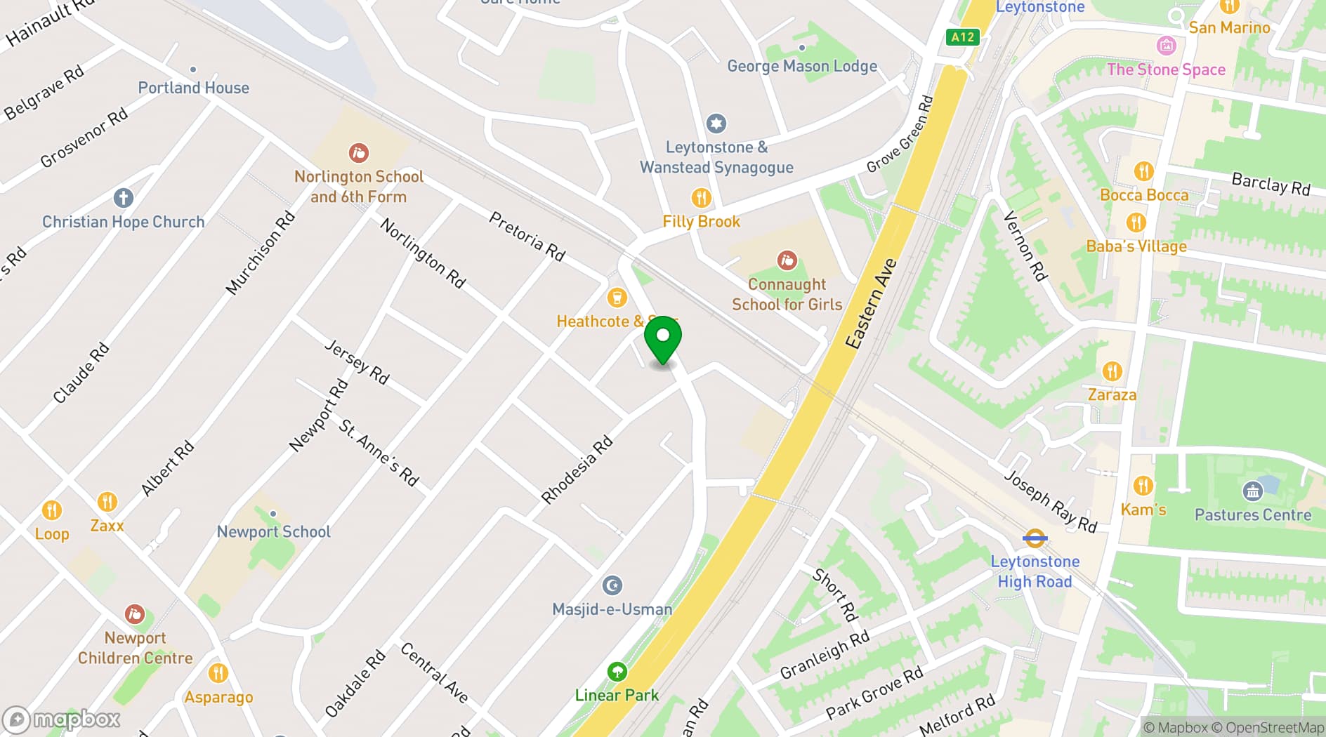Map showing Heathcote & Star