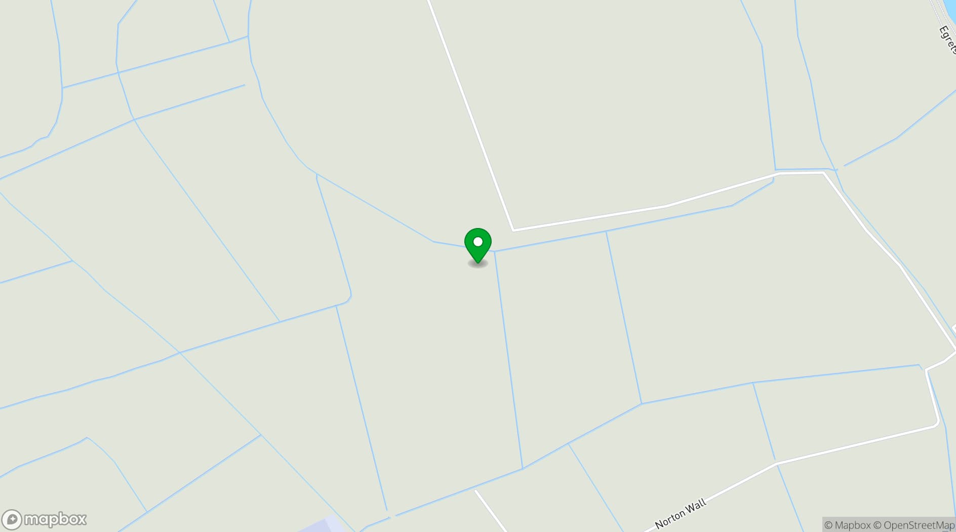 Map showing Sussex Party Field