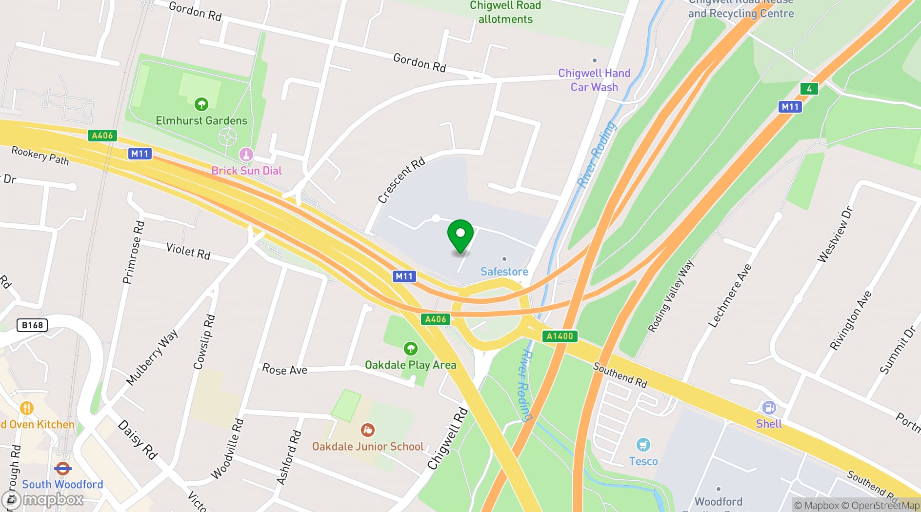 Map showing Blankbox Studio
