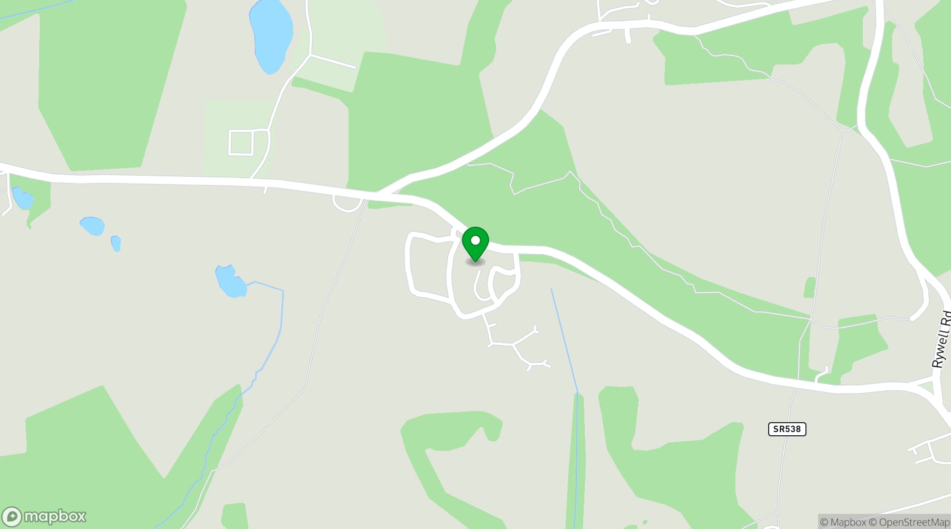 Map showing Hoath House