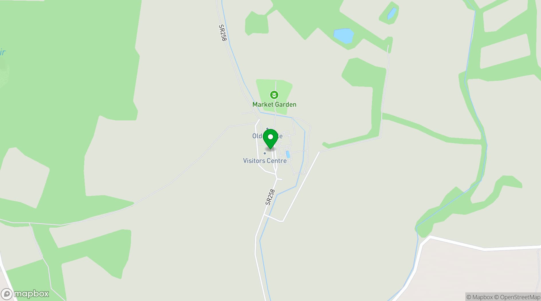 Map showing Bore Place