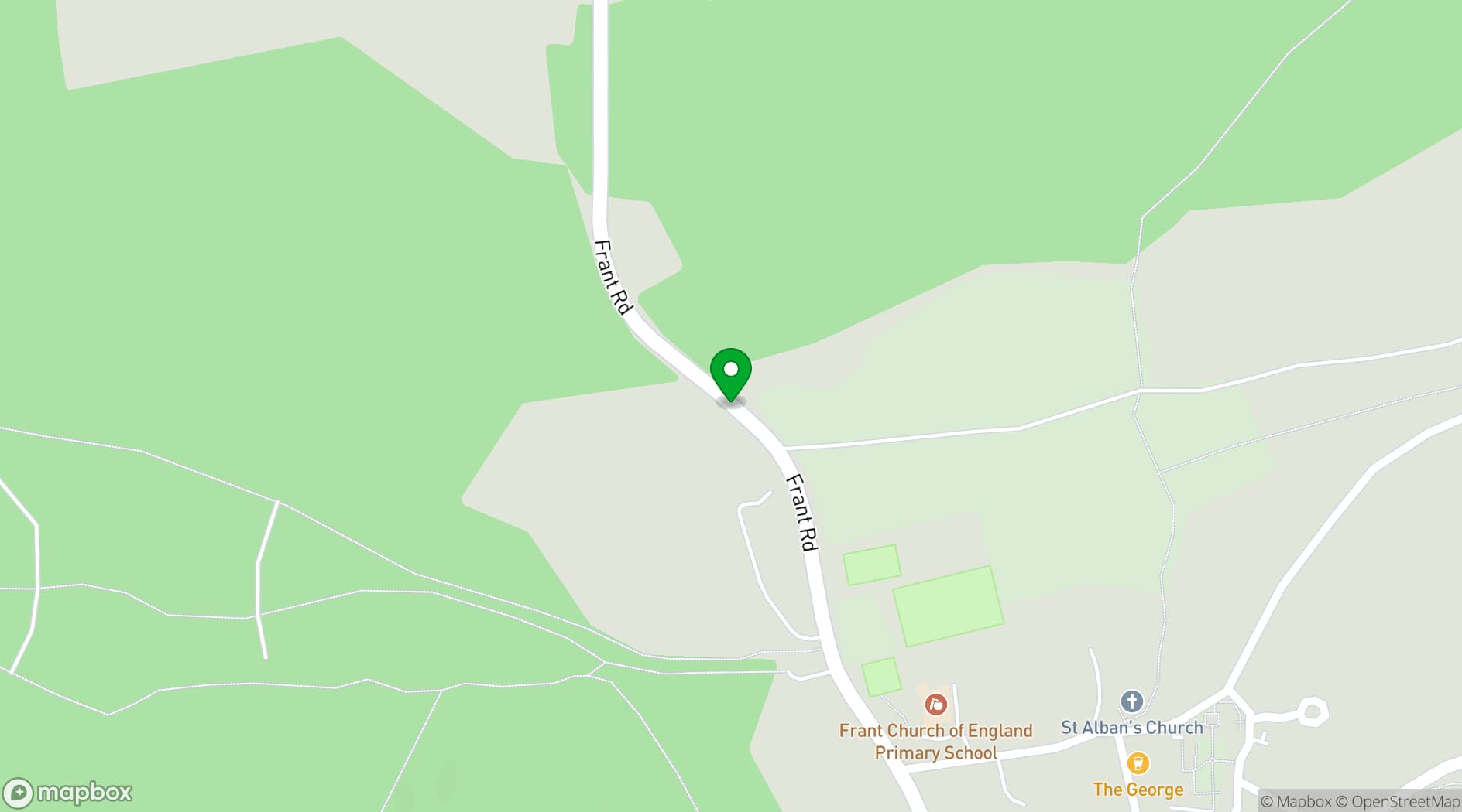 Map showing Chasewood Lodge