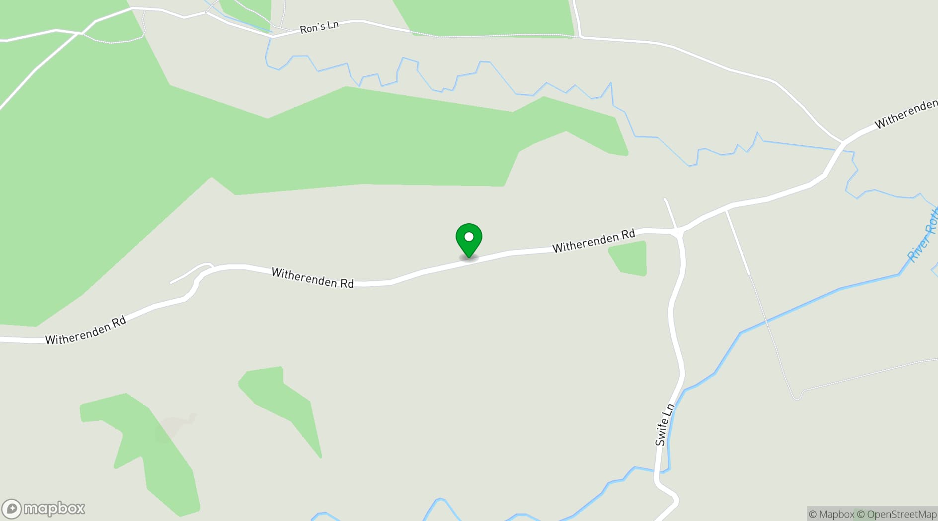 Map showing Fair Oak Farm, Mayfield